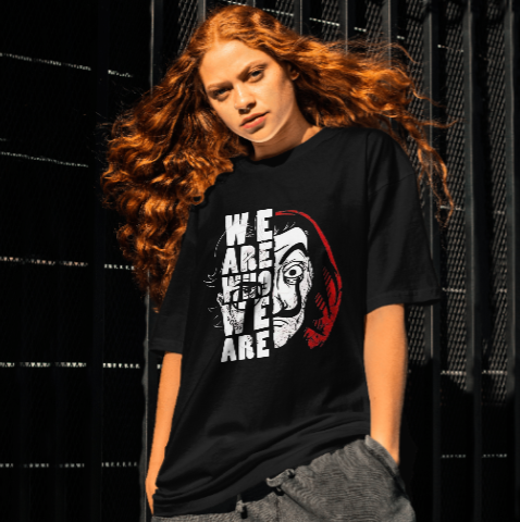 Money Heist female Oversized tee.png