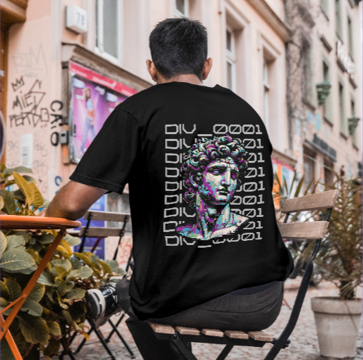 Glitch Classic: Oversized Streetwear Tee