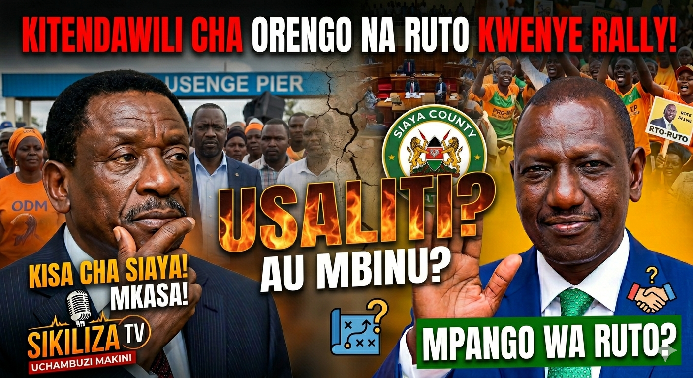 🇰🇪 MSALITI AU MBINU? Gavana James Orengo Amemfuata Rais Ruto? – Sikiliza TV (Ep. 24) 🚨
