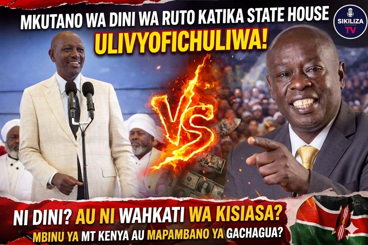 🚨 Rais Ruto awaalika waumini wa Akurino Ikulu! | Sikiliza TV Ep 32 Swahili 🇰🇪