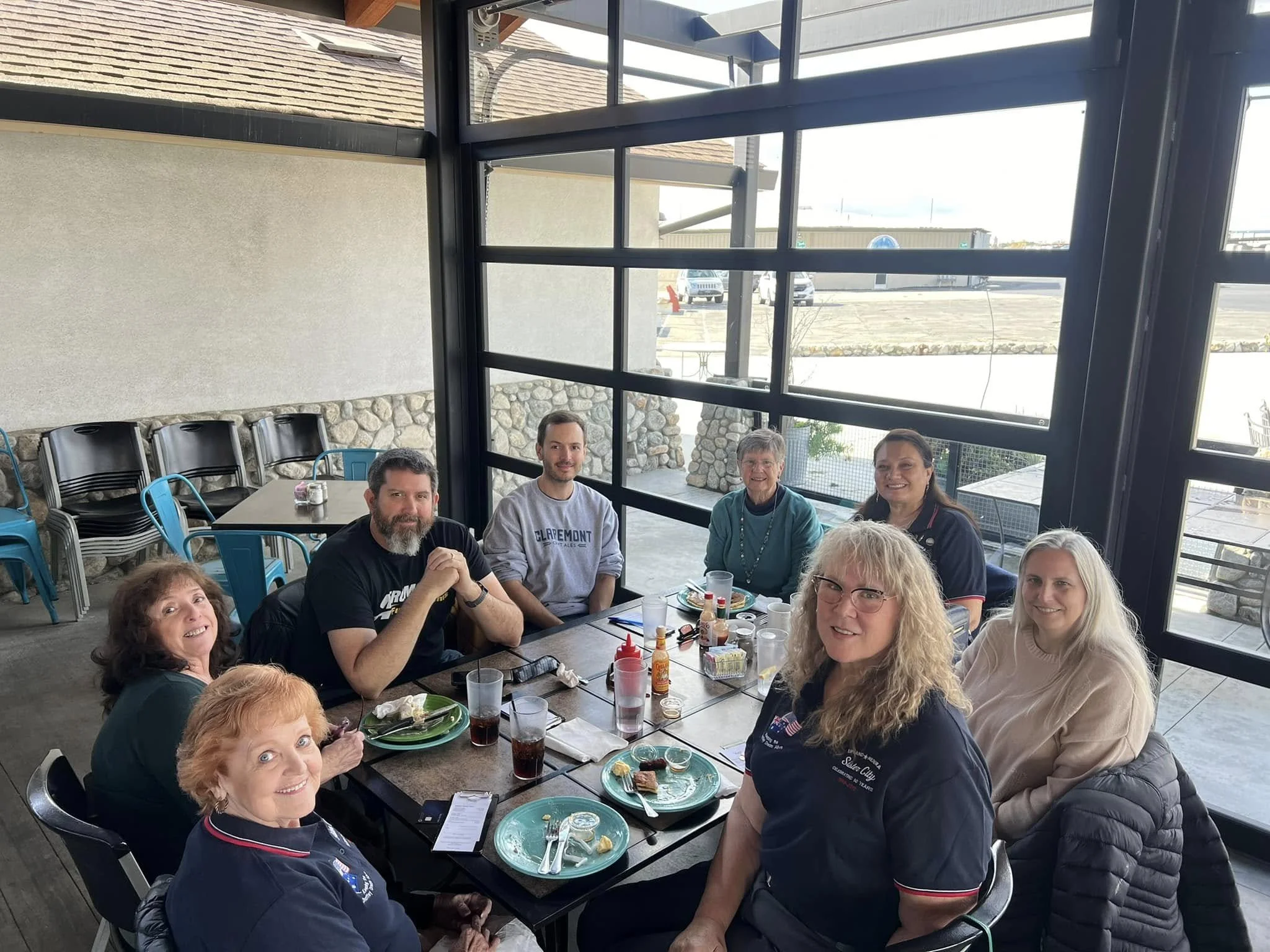Breakfast with Daniel Robbins at Cable Airport January 2024.jpg