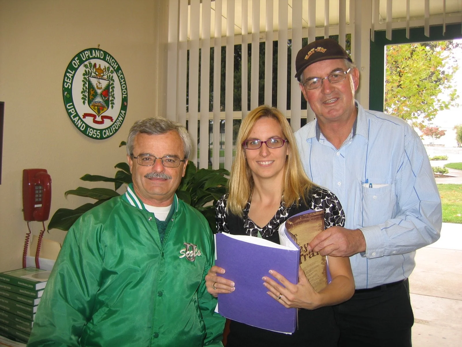 2004 Guy Roubian Christy Shaurette Max Thorburn at UHS.JPG