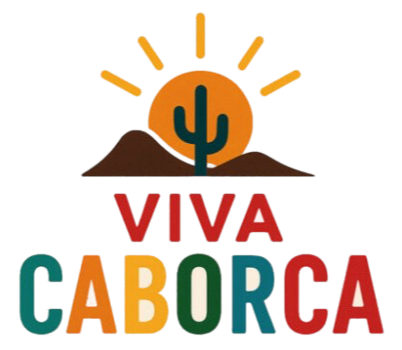 Colorful illustration with a sun rising over mountains, a cactus, and the text 'Viva Cabo Roça'.
