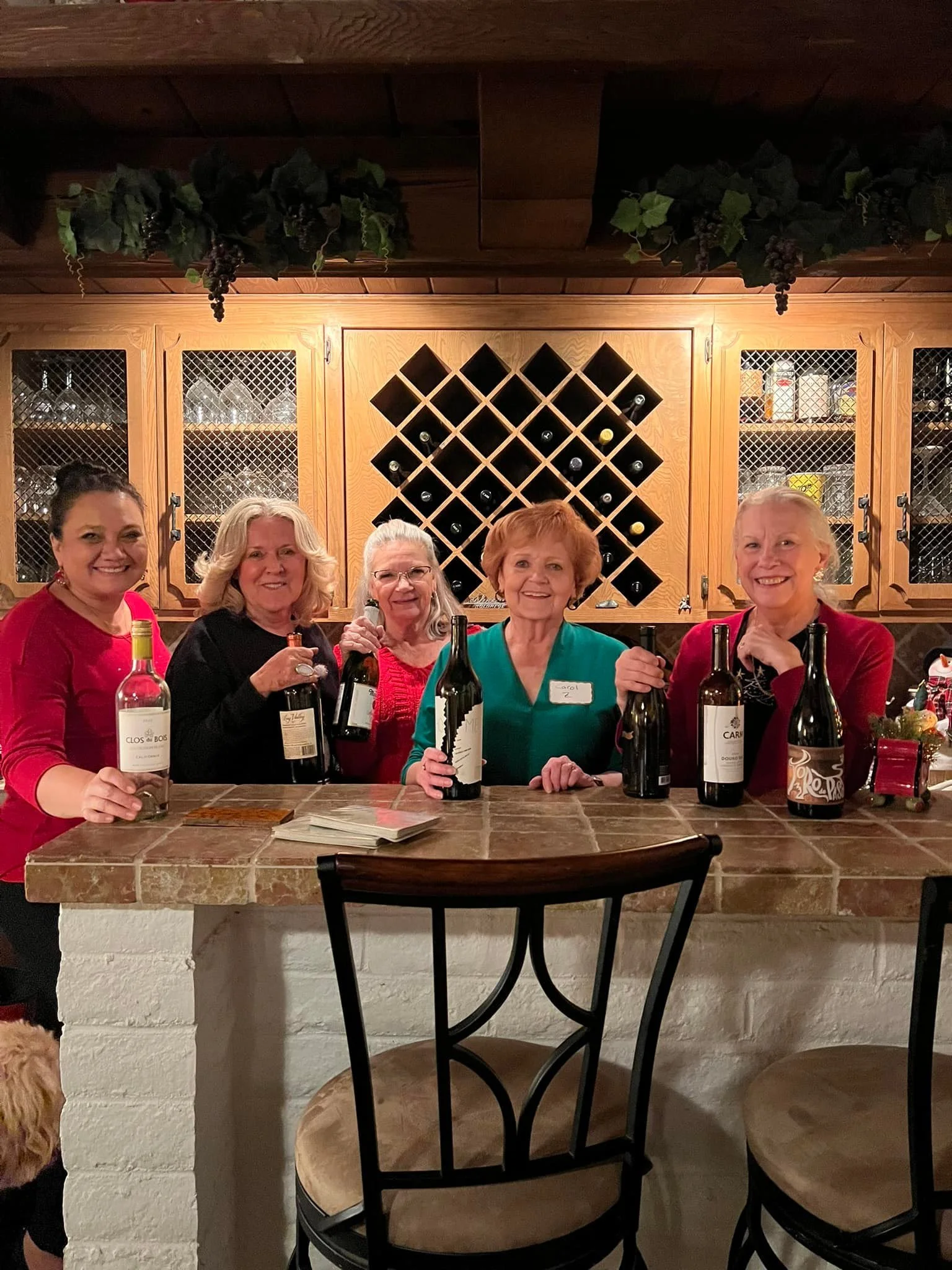 ladies at bar Christmas dinner 2023.jpg