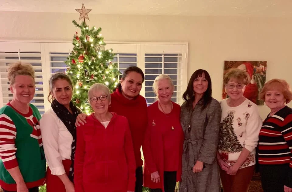 Friends at Christmas dinner 2019.jpg