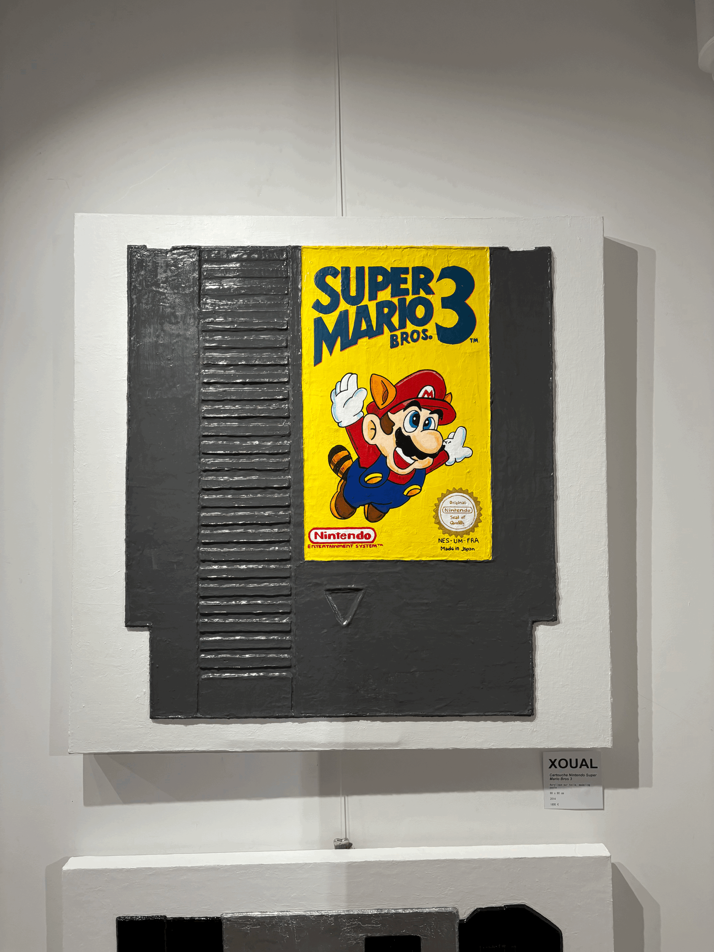 SUPER MARIO BROS 3 NES CARTRIDGE