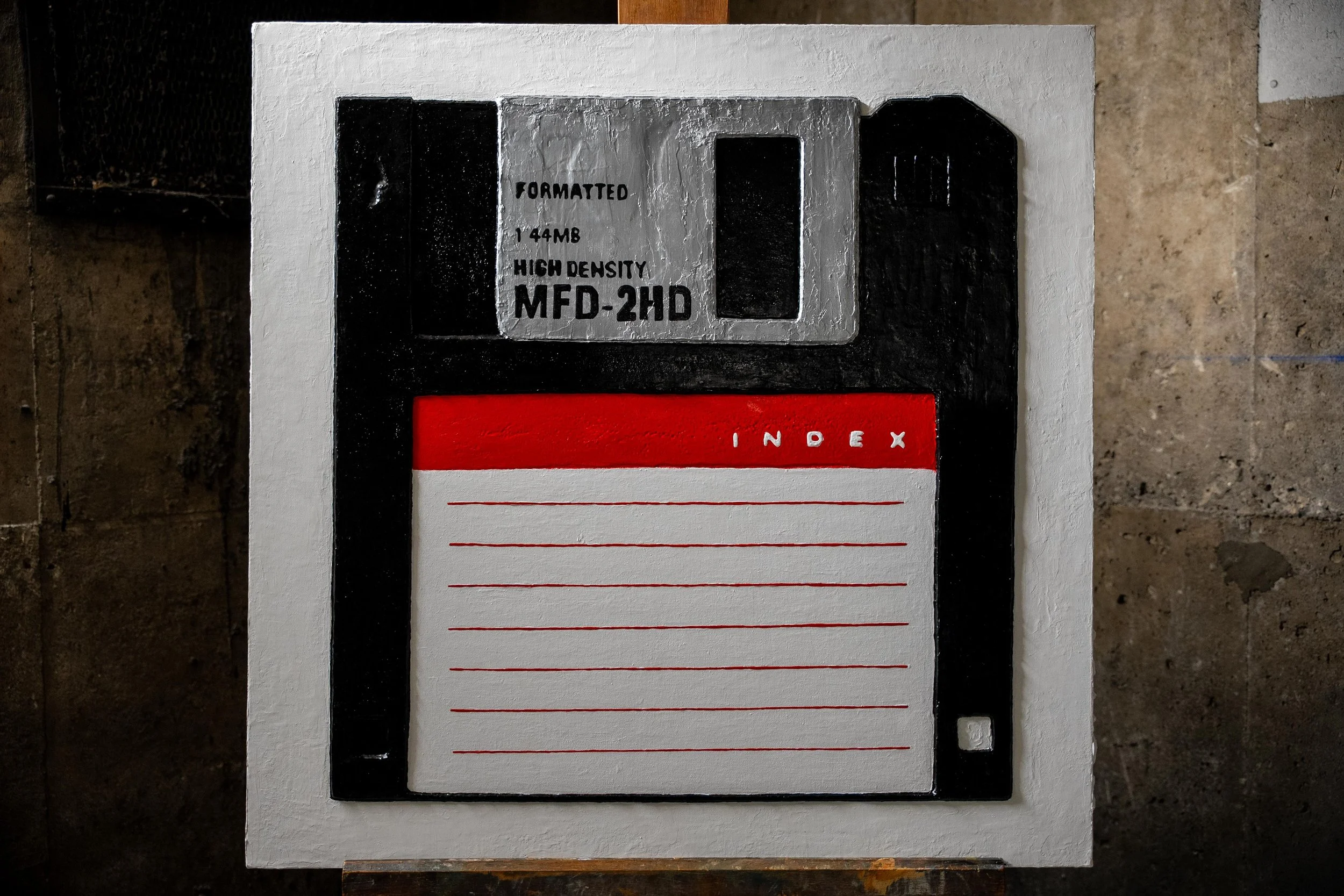 RED MFD-2HD FLOPPY DISK