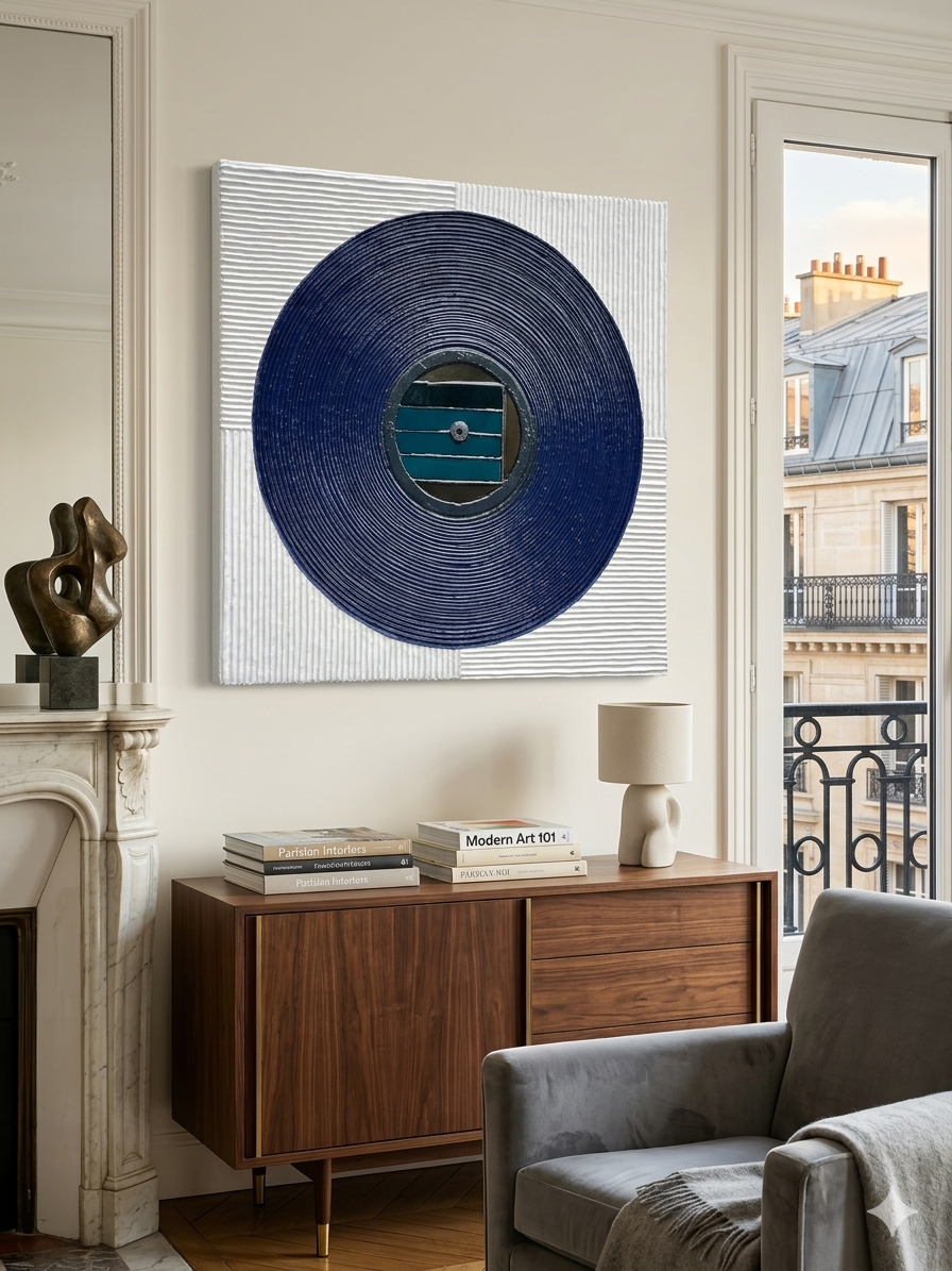 FUTURISTIC BLUE VINYL