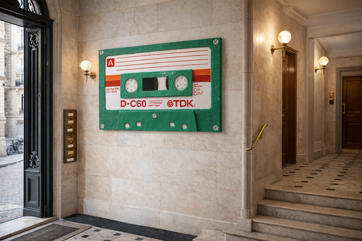 K7 TDK D-C60 GREEN