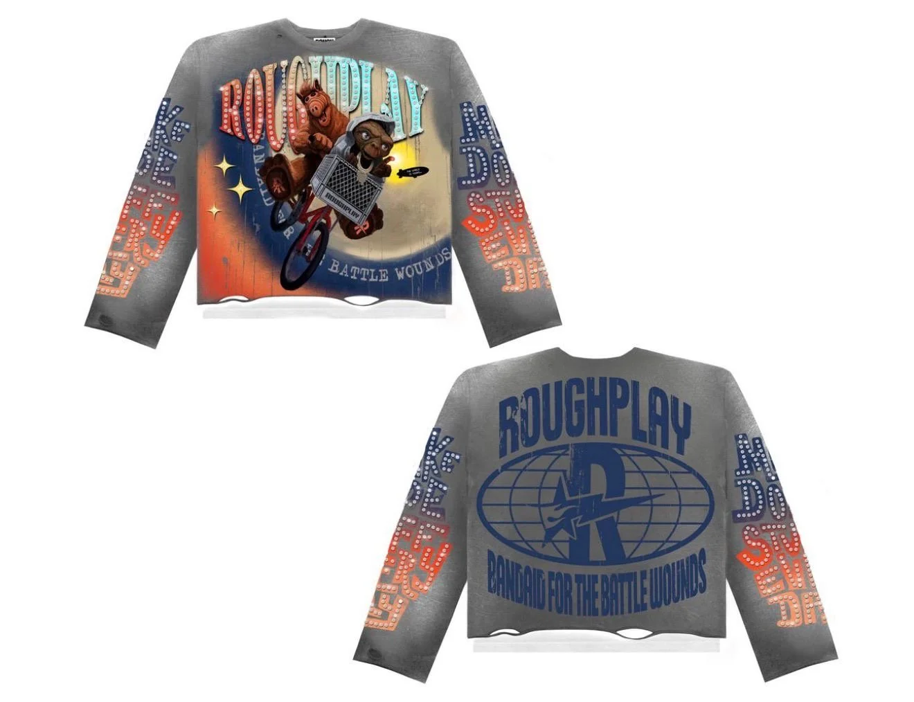 ROUGHPLAY ET LONG SLEEVE GREY