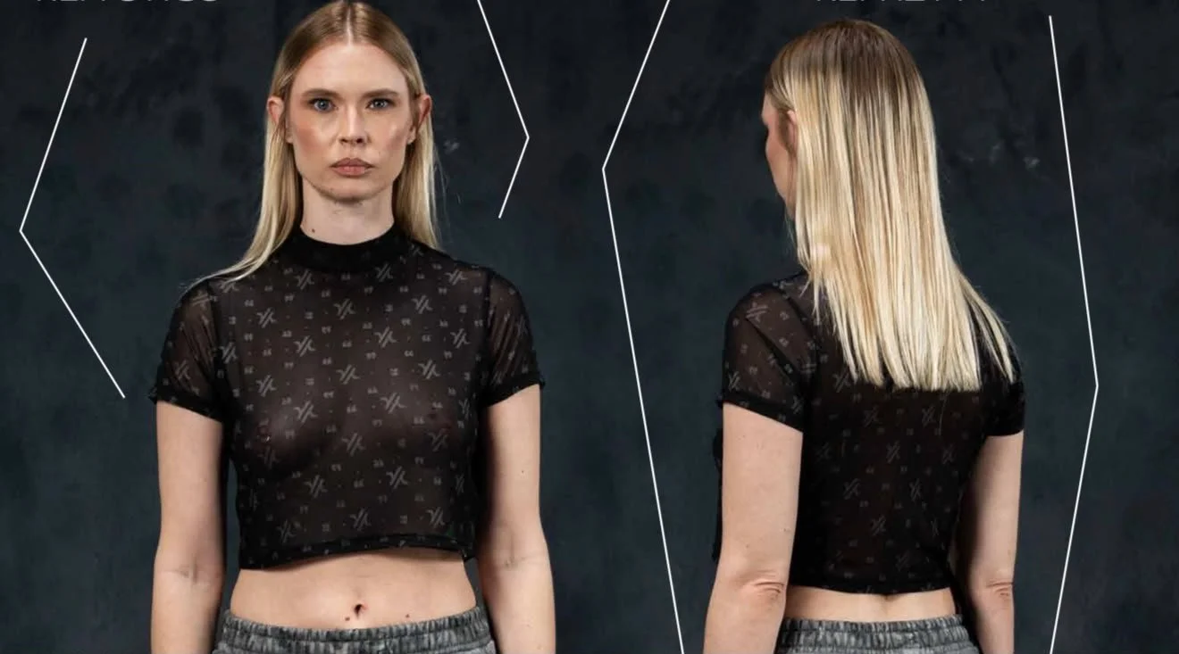 Y/OUT MESH LOGO TOP