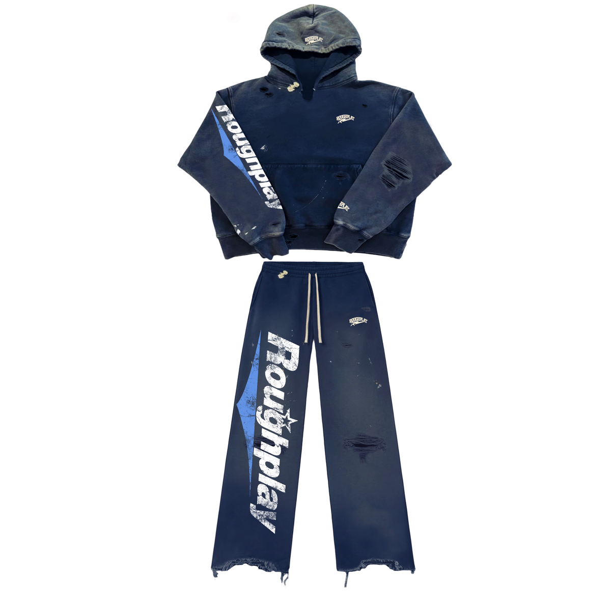 ROUGHPLAY NAVY/LIGHT BLUE STRAIGHT