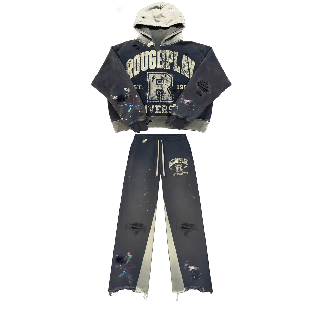 ROUGHPLAY NAVY TWO TONE SET