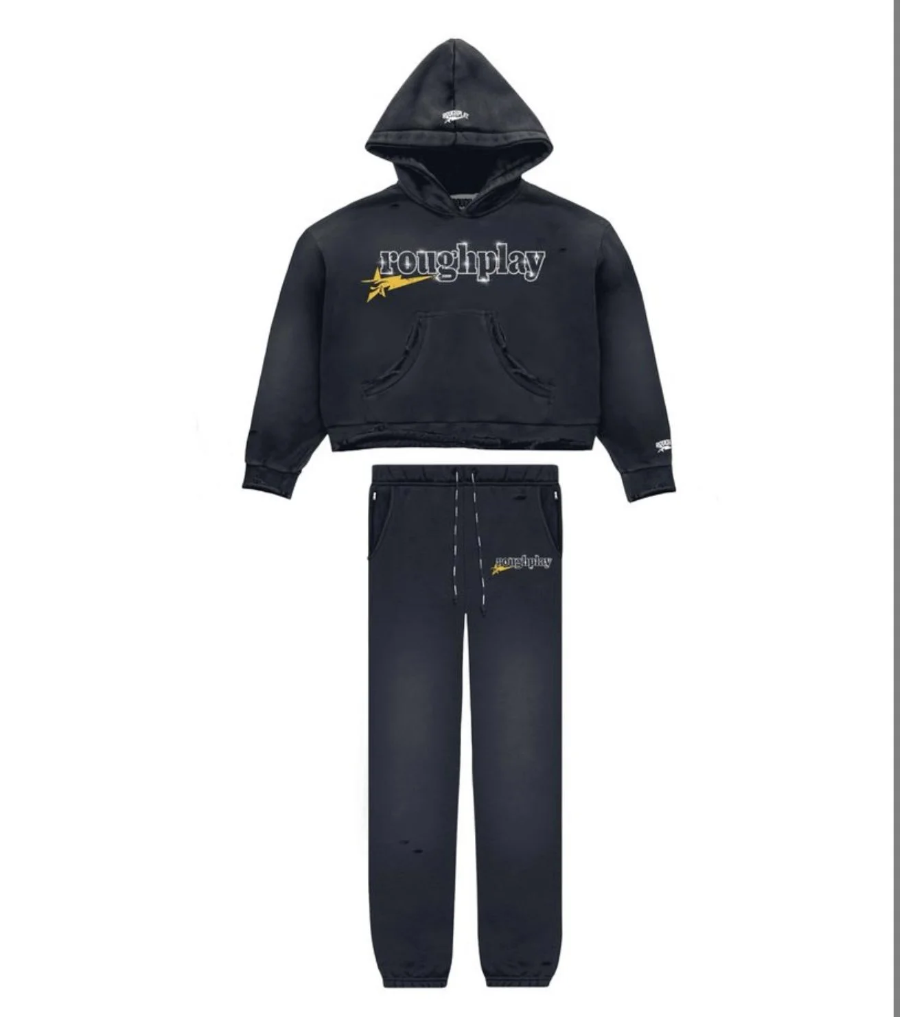 ROUGHPLAY NAVY BLUE AND YELLOW SET