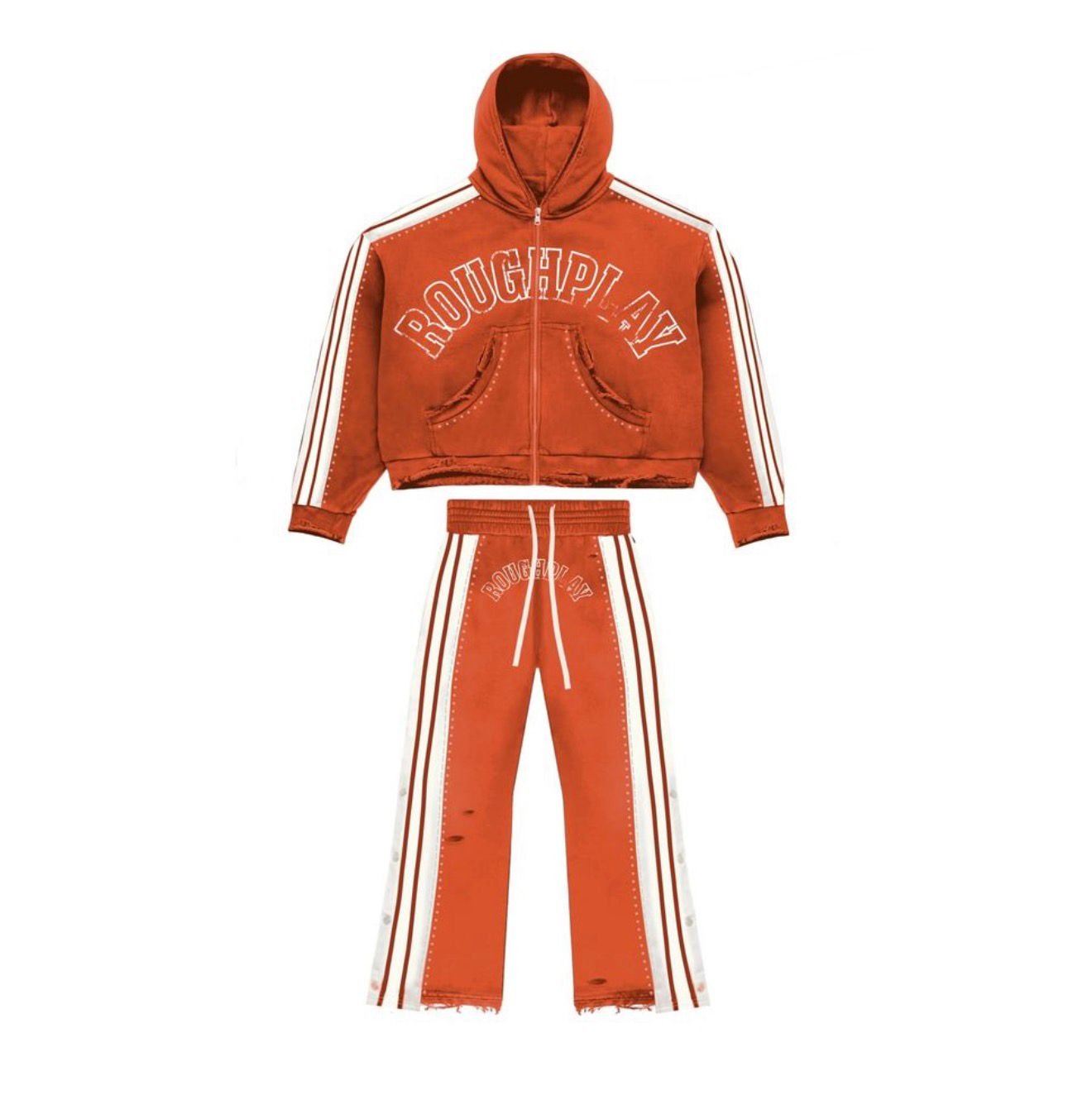 ROUGHPLAY STRIPE SET ORANGE