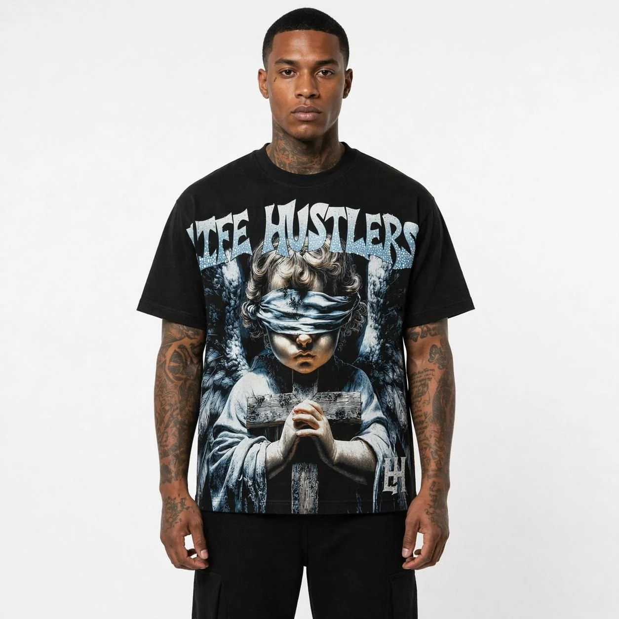 LIFE HUSTLERS PRAY BLACK