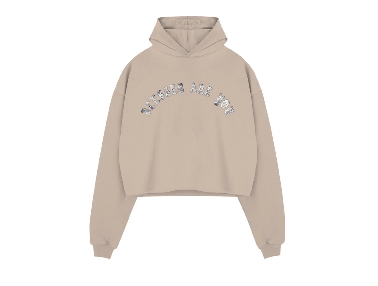 UNDERGOLD 369 CROPED HOODIE