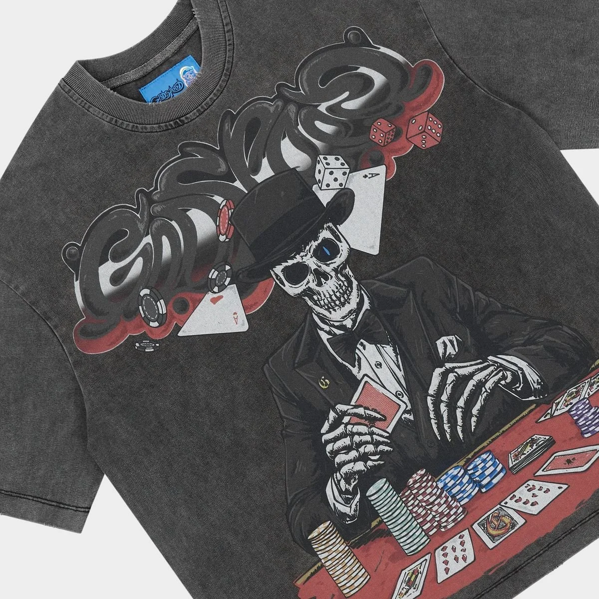 High Stakes T-shirt NG (Grey Wash)