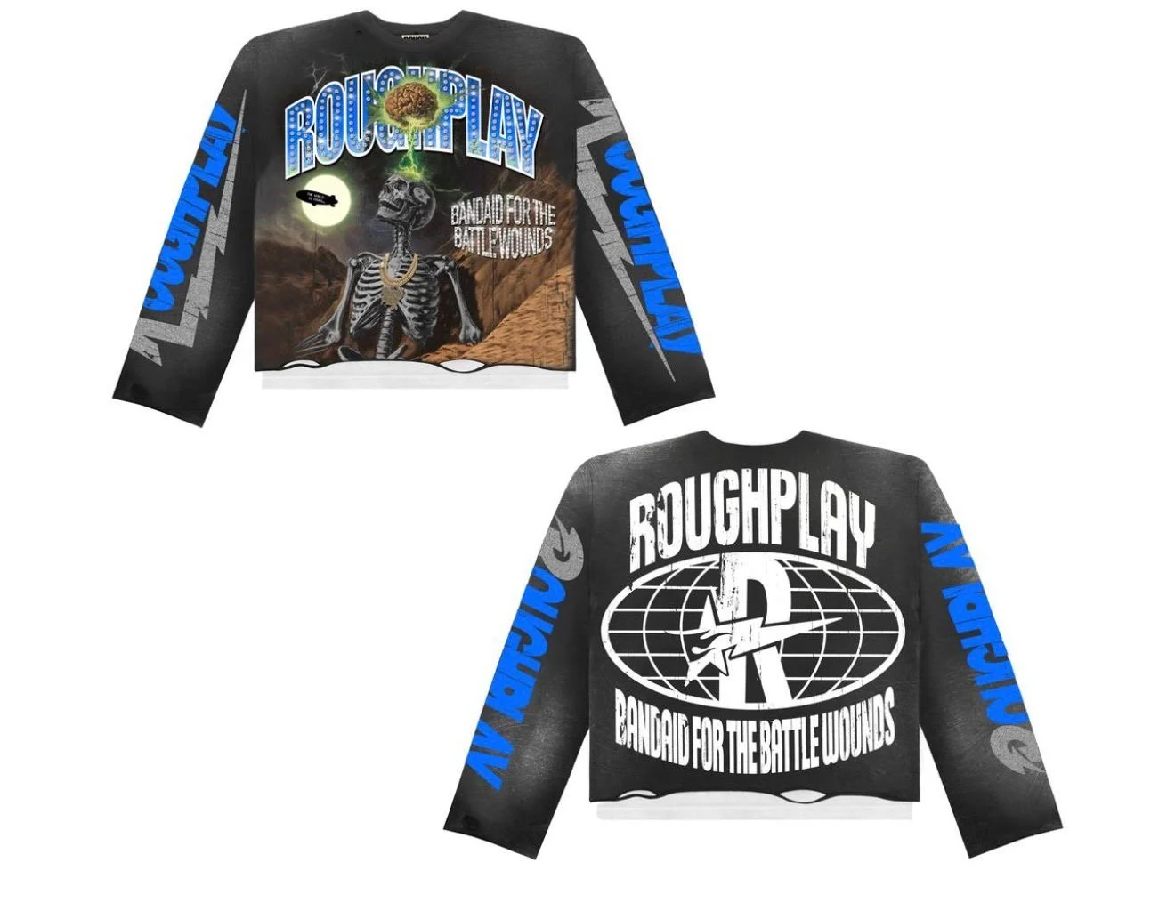 ROUGHPLAY SKULL SHOCK LONG SLEEVE