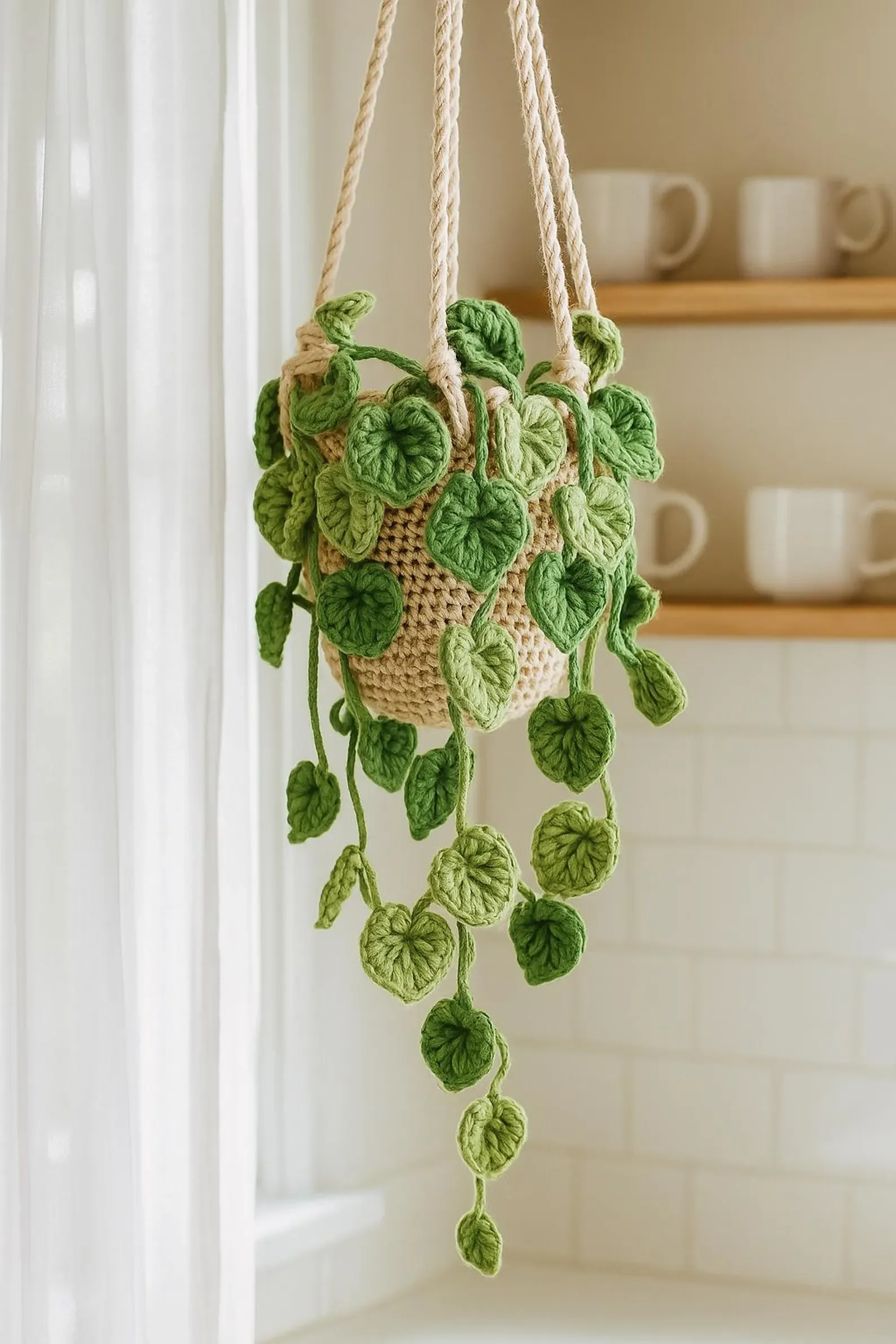 Crochet Hanging Vine Plan