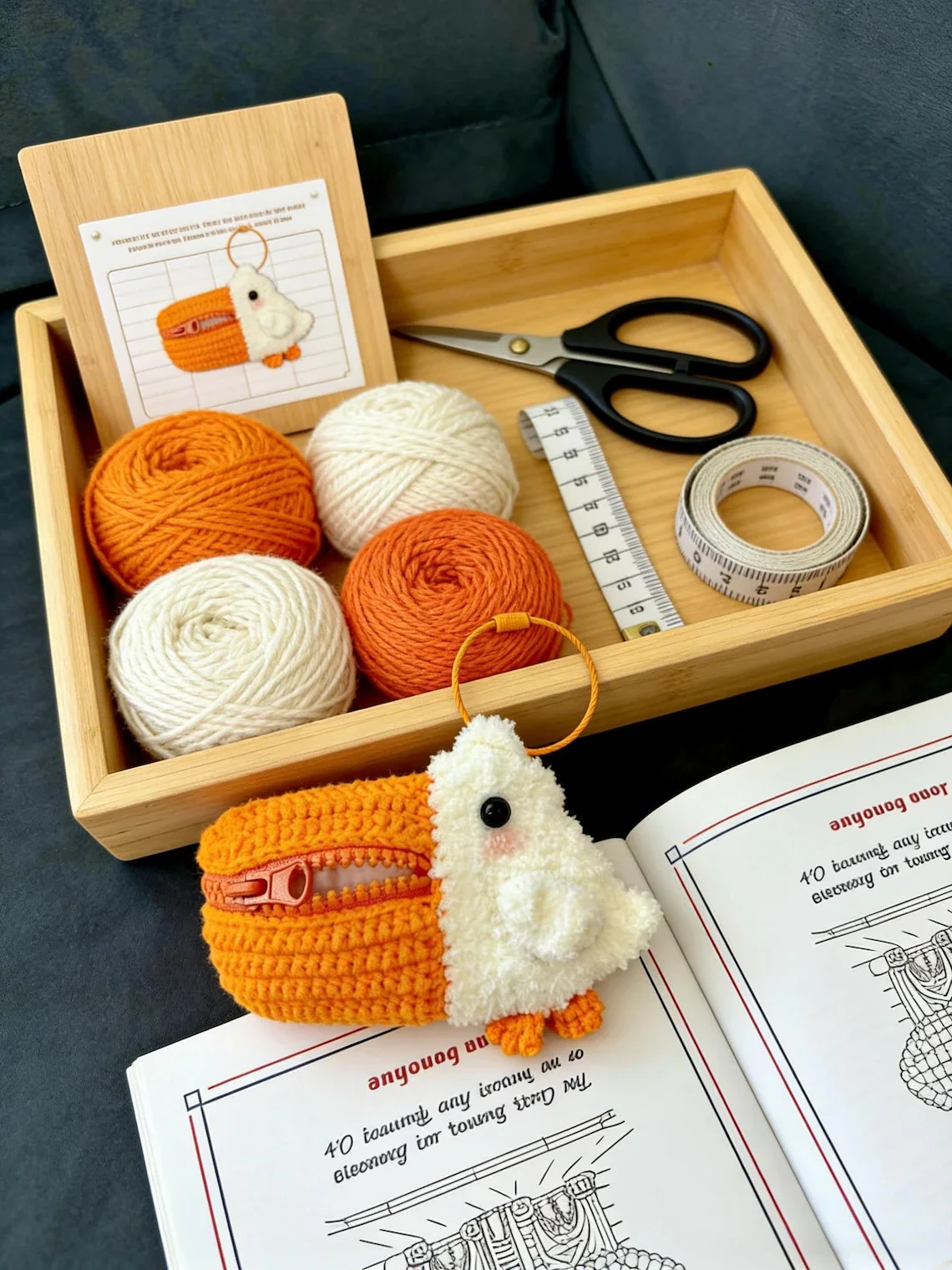 Crochet Kit – Pelican AirPods Case