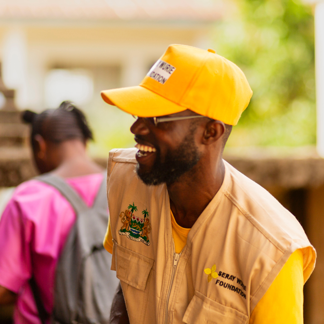 Meet the heart of the SERAY WURIE FOUNDATION!