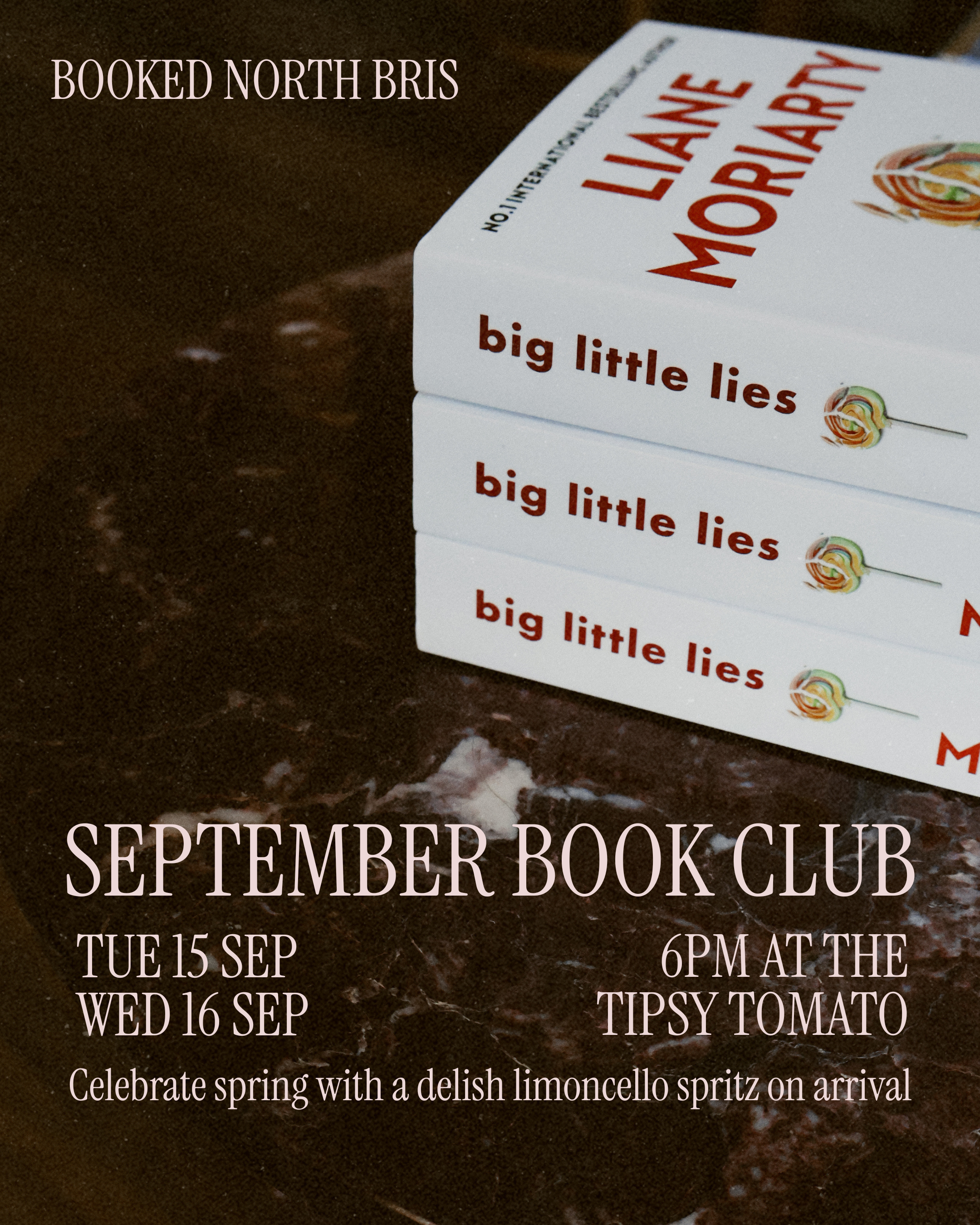 Tues 15th Sep Book Club