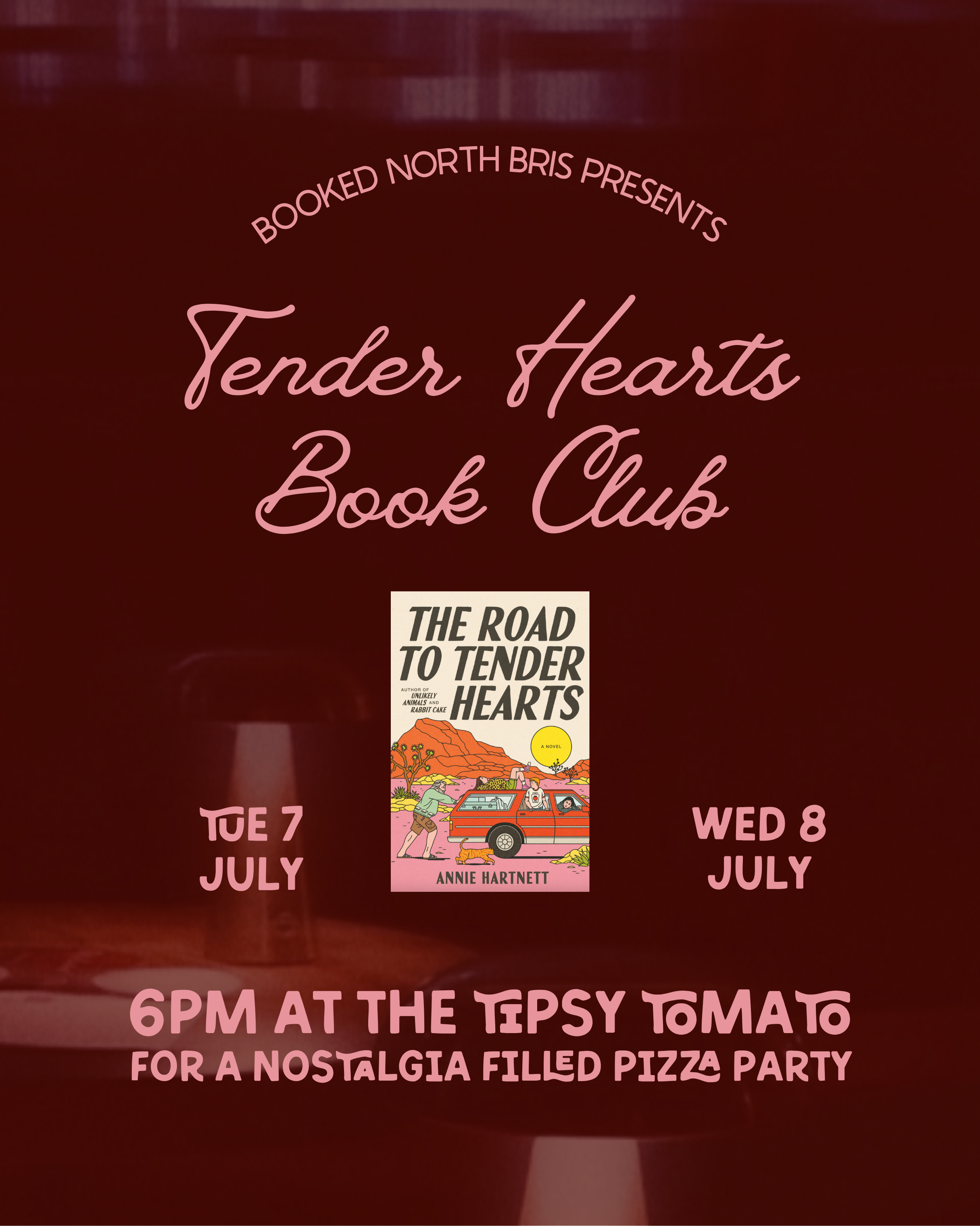 Tues 7th July Book Club