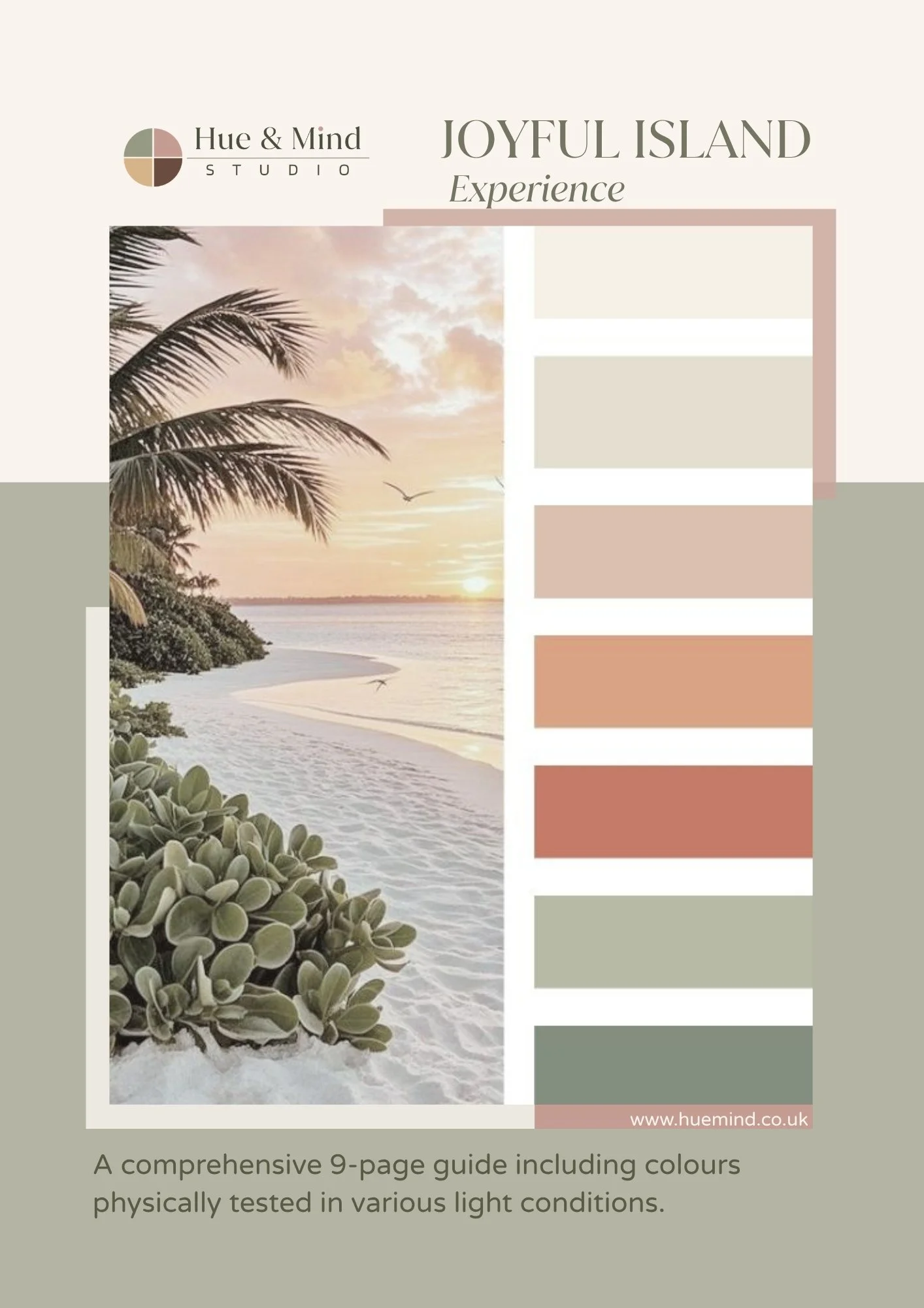 Joyful Island  0.1 - Digital Colour Palette
