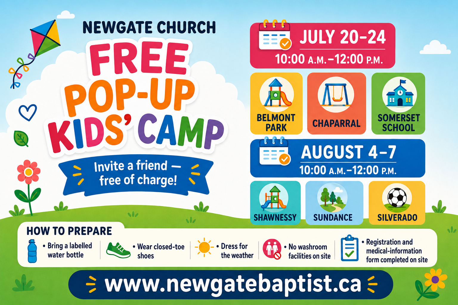 Pop Up Kids Camp