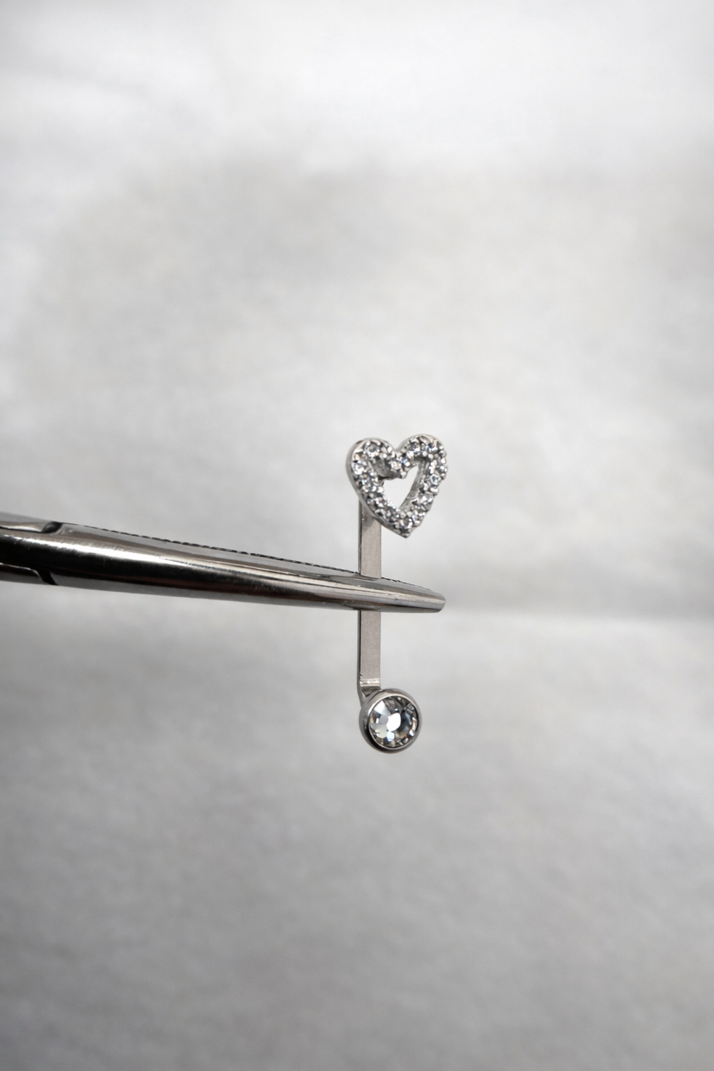 Surface heart jewelry