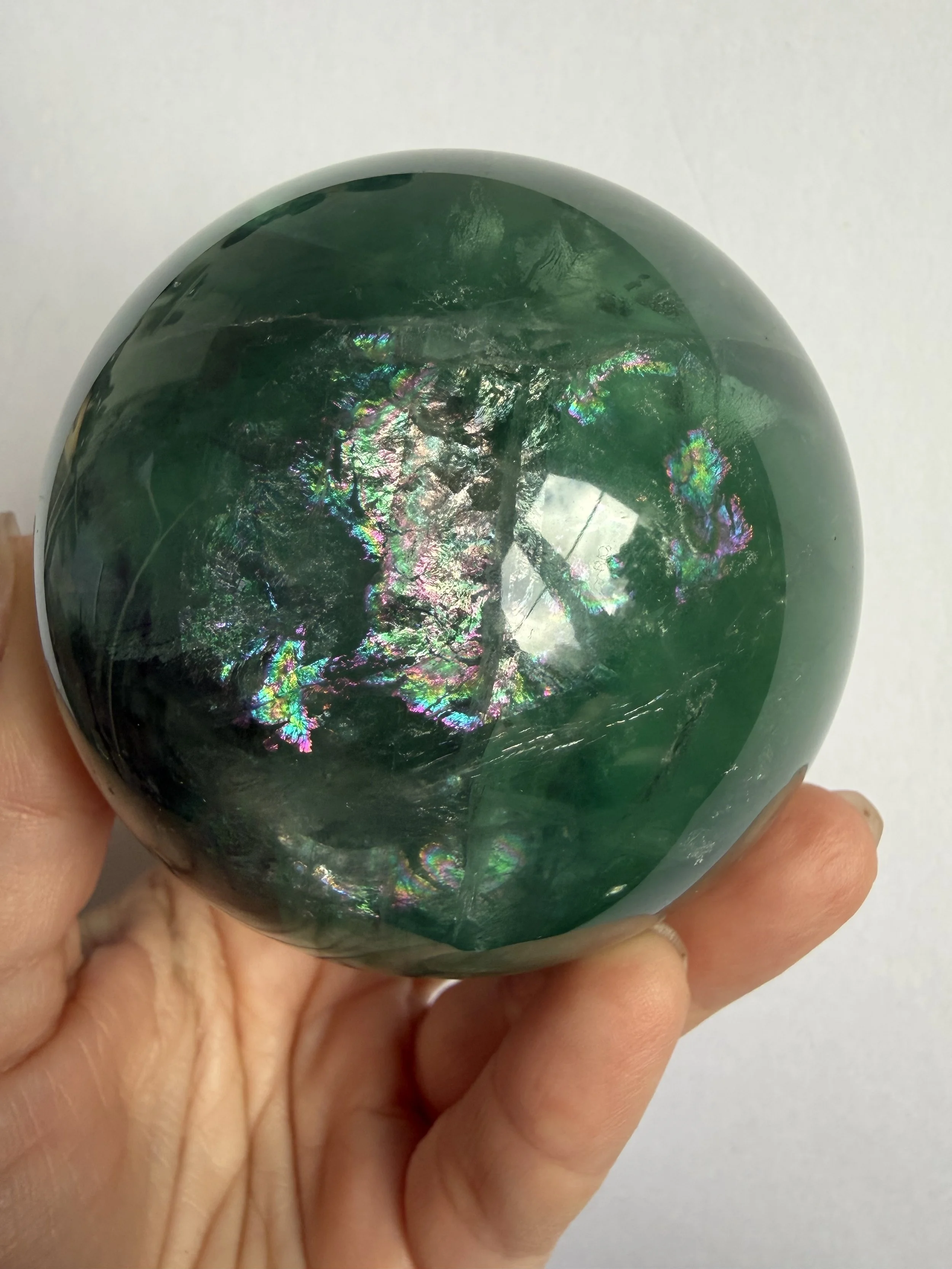 Statement Fluorite Sphere