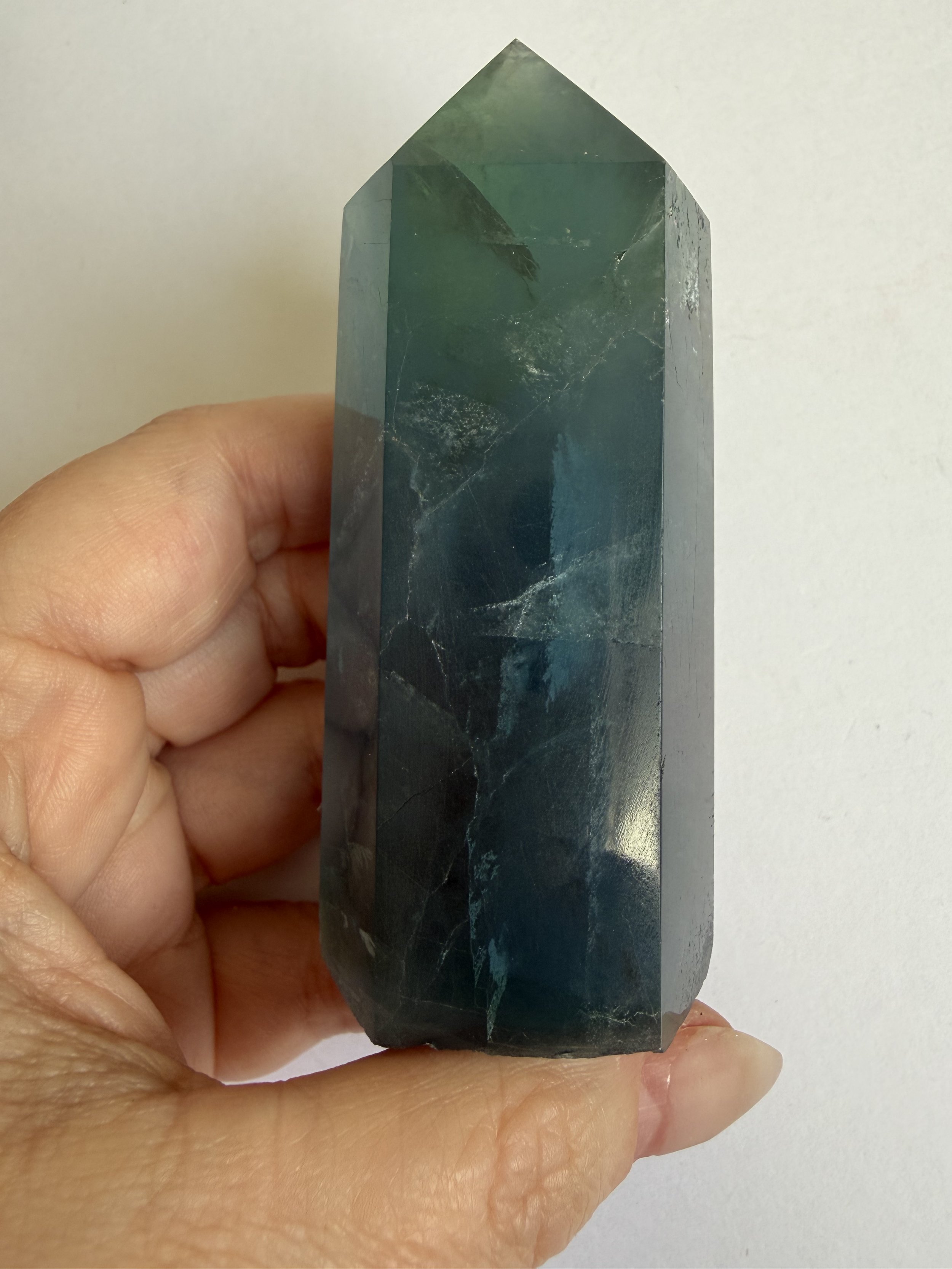 Blue Fluorite Tower