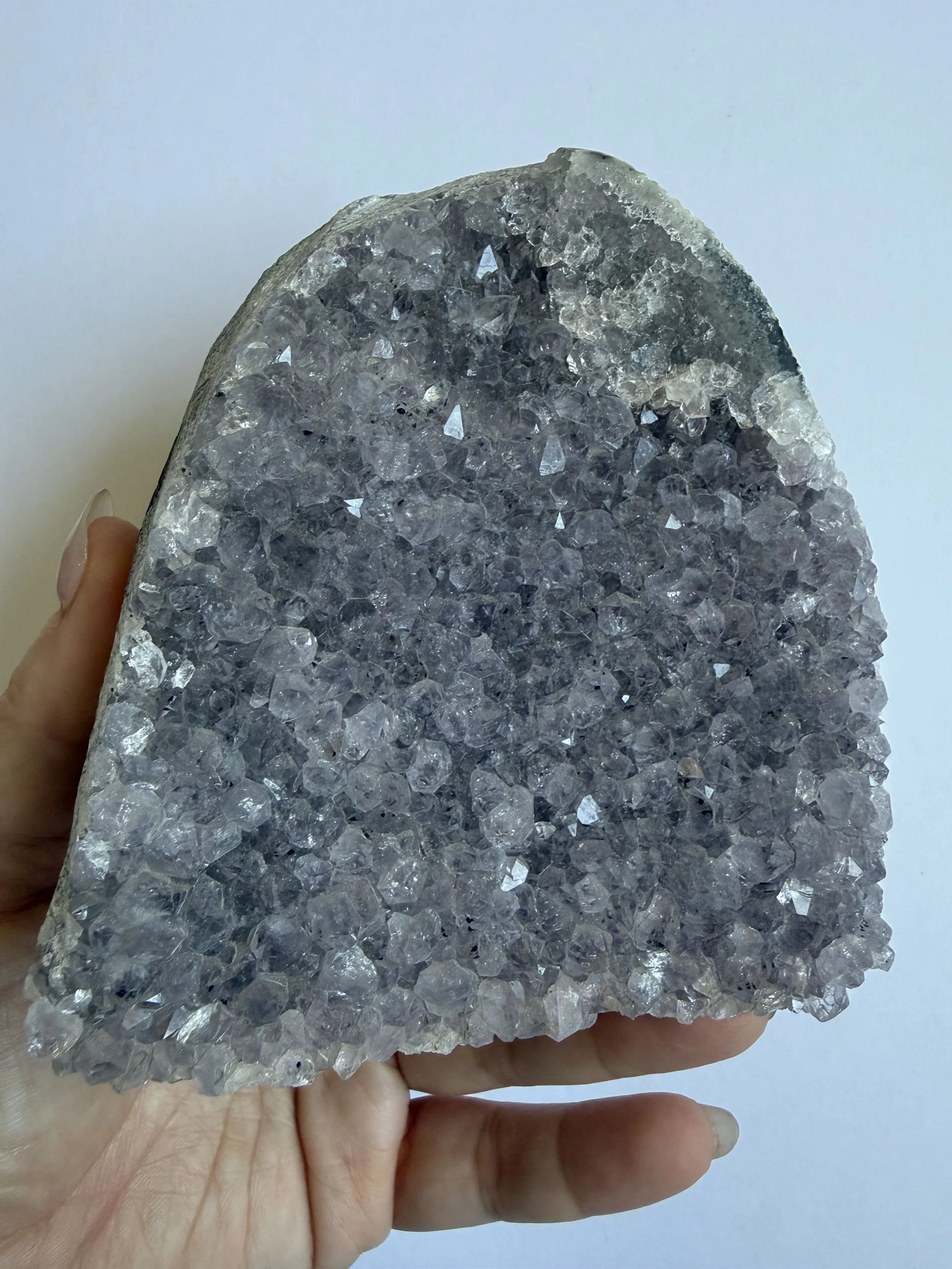 Lilac Amethyst Cut Base