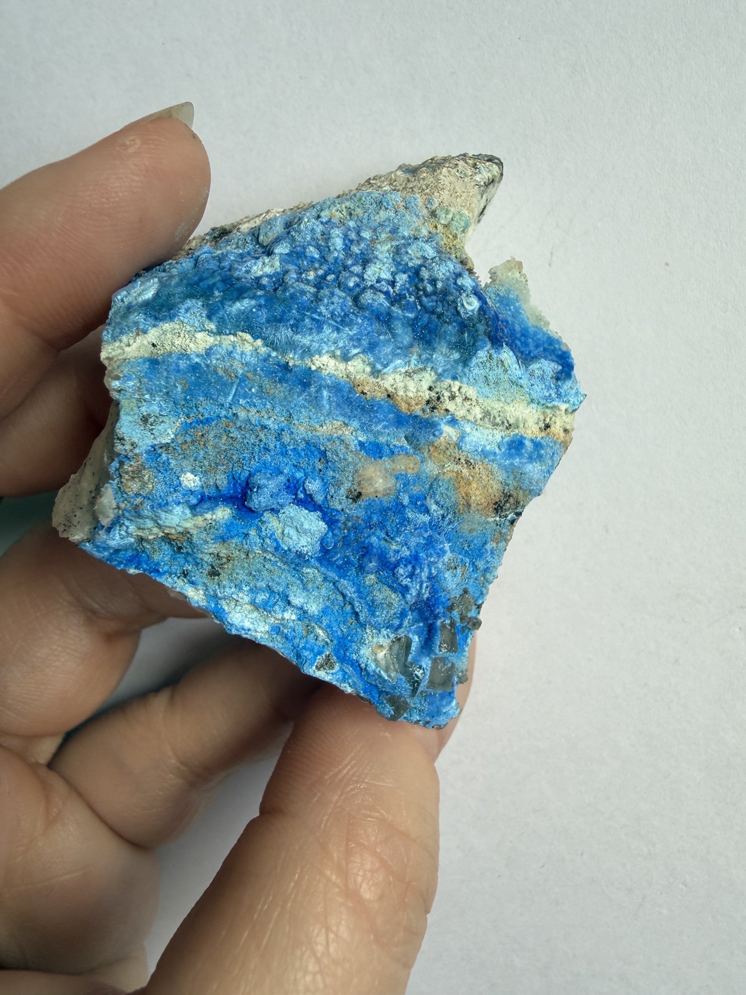 Rare Cyanotrichite Specimen