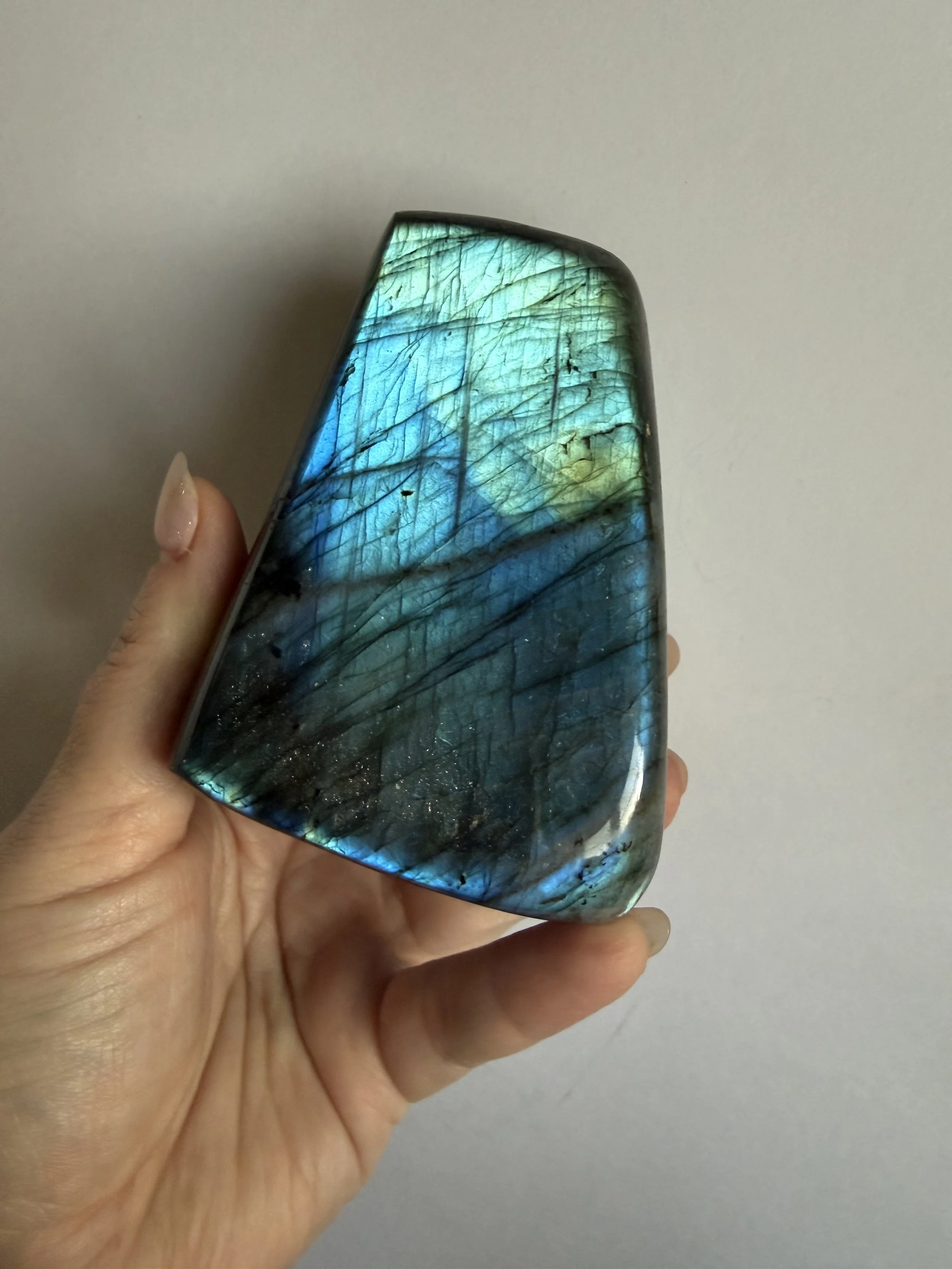 Labradorite Freeform (A) - Blue/Teal Flash