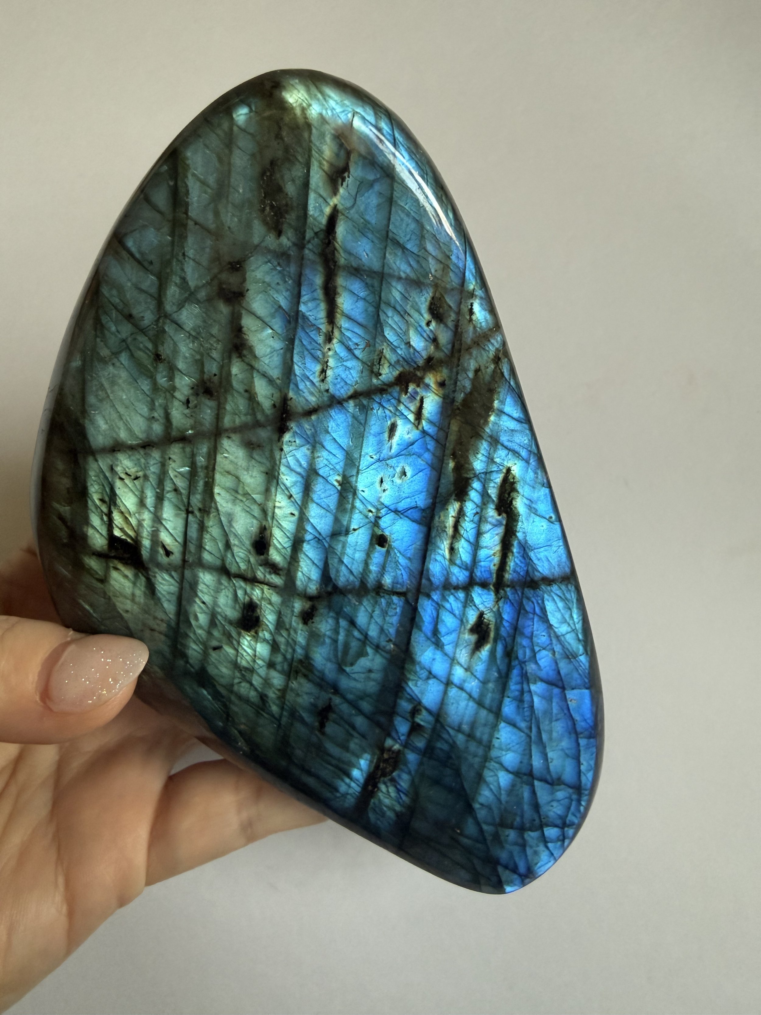 Labradorite Freeform (B) - Blue/Green Flash
