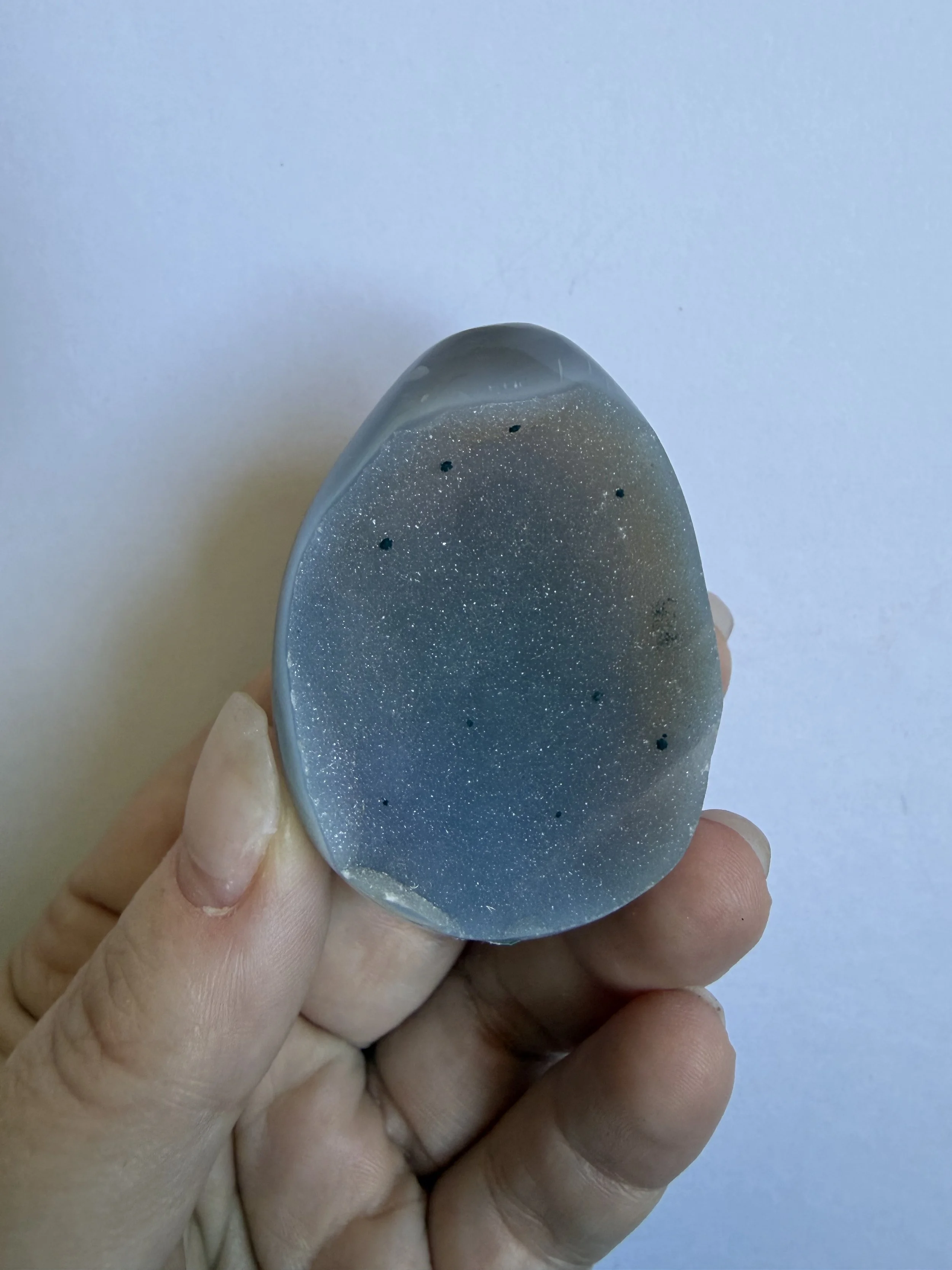 Druzy Agate Egg