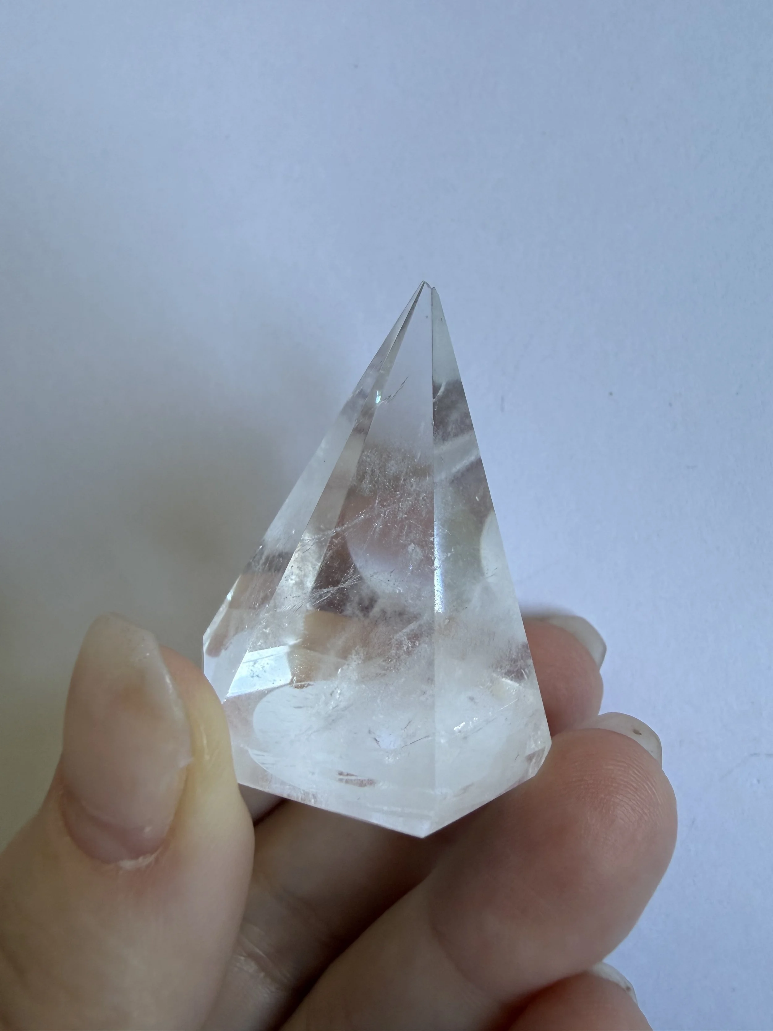 Clear Quartz Diamond - Imperfect