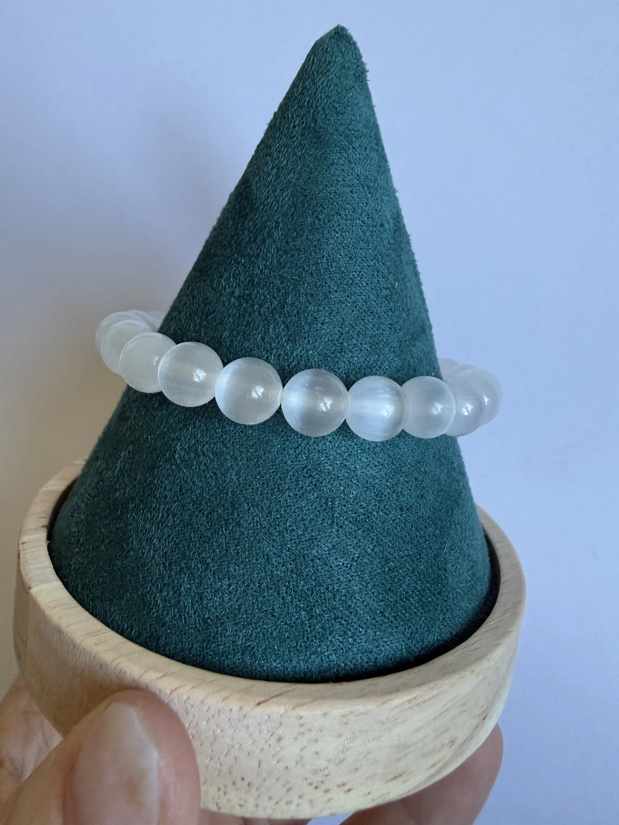 Selenite - 8mm Bracelet