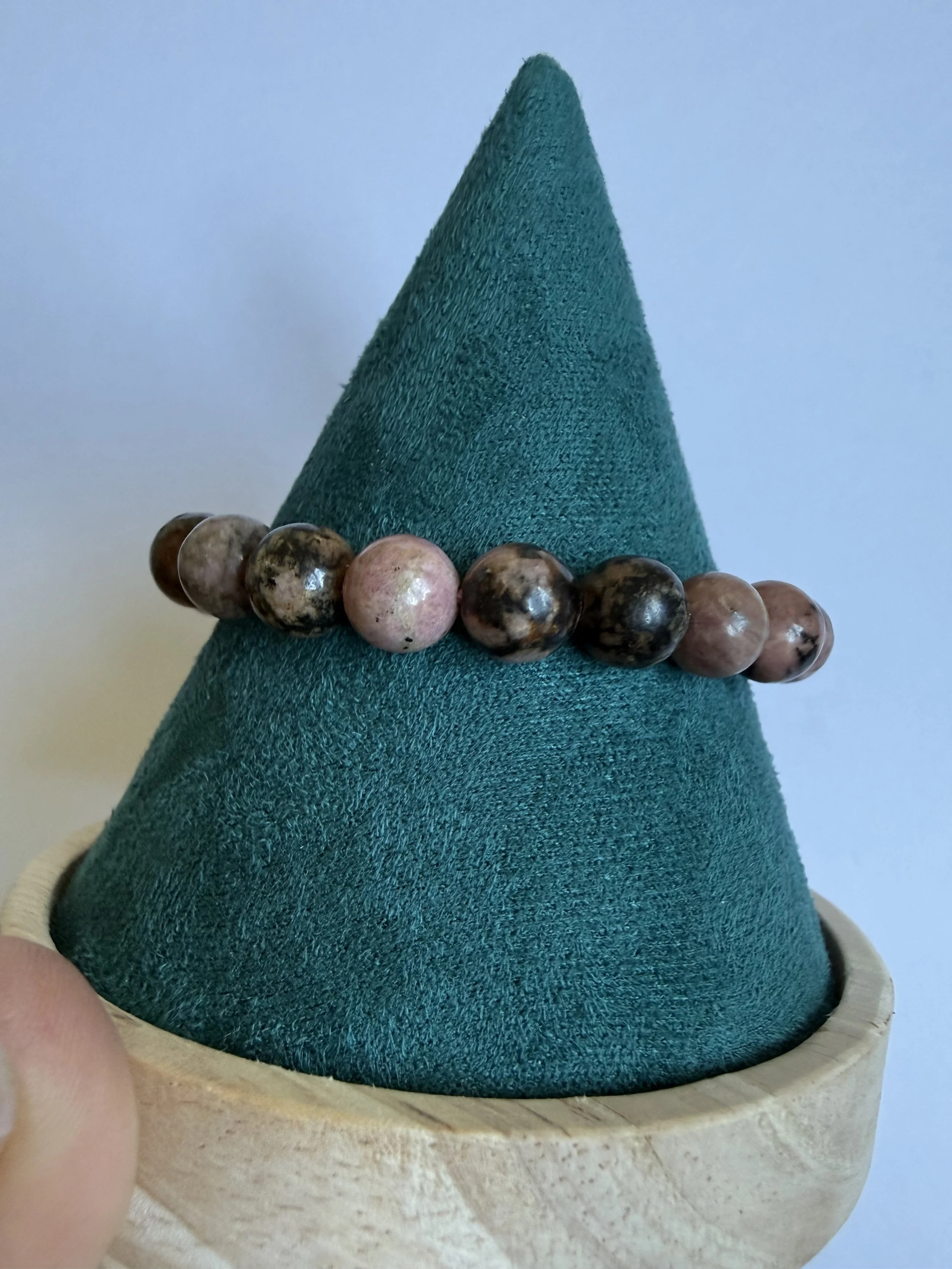 Rhodonite - 8mm Bracelet