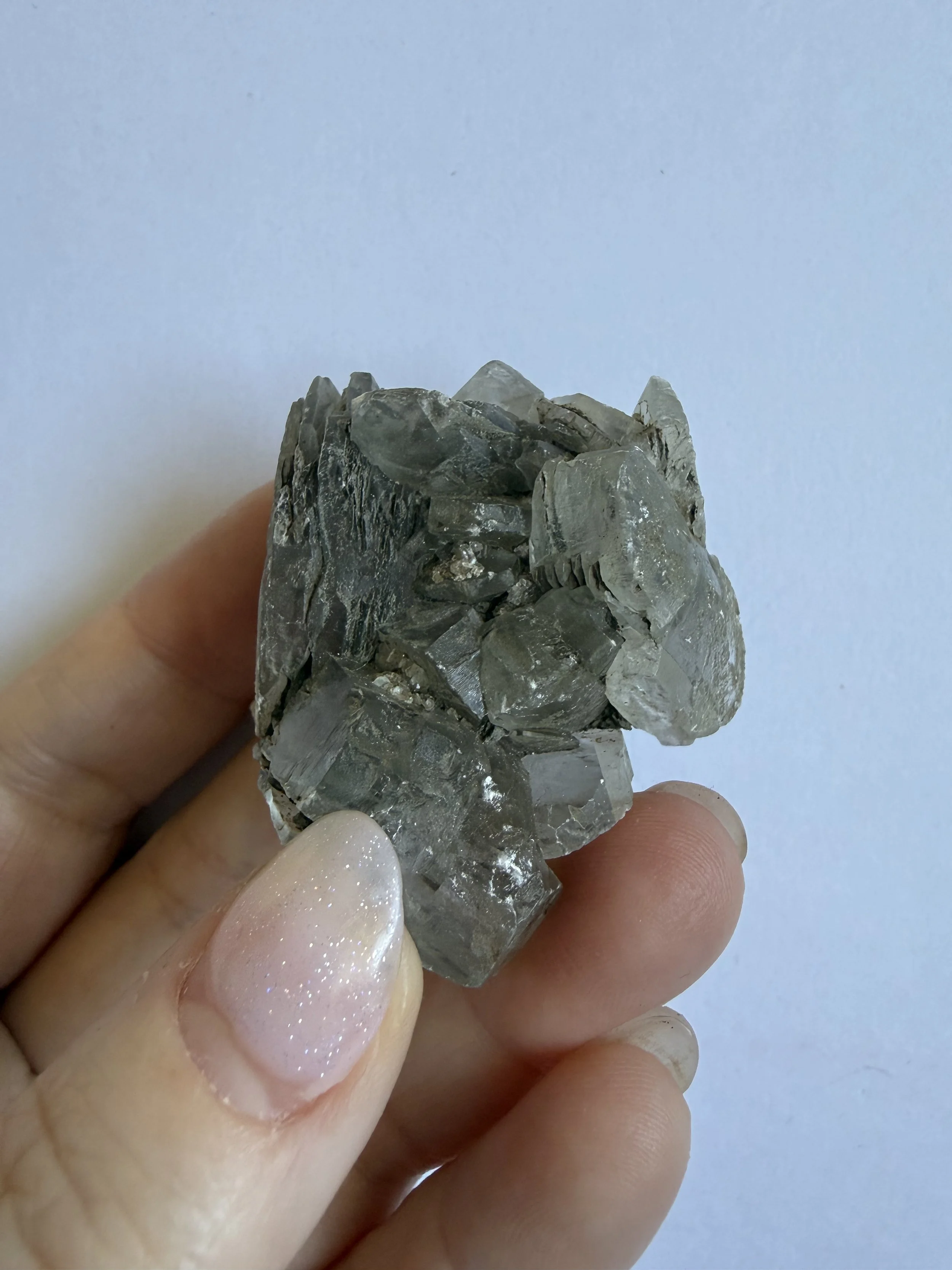 Isle of Sheppey Selenite Cluster (A) - UK Locality