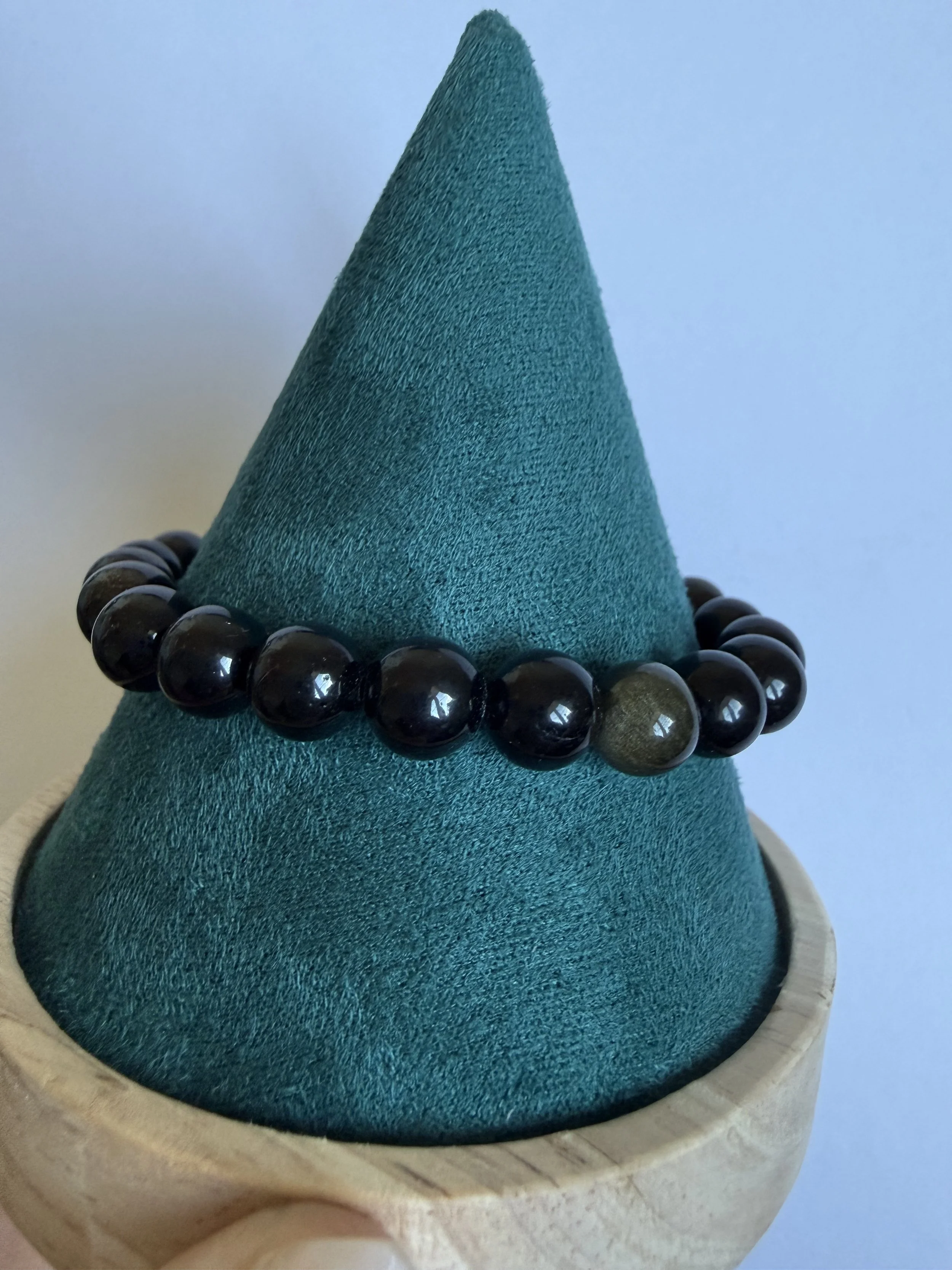 Golden Obsidian - 8mm Bracelet