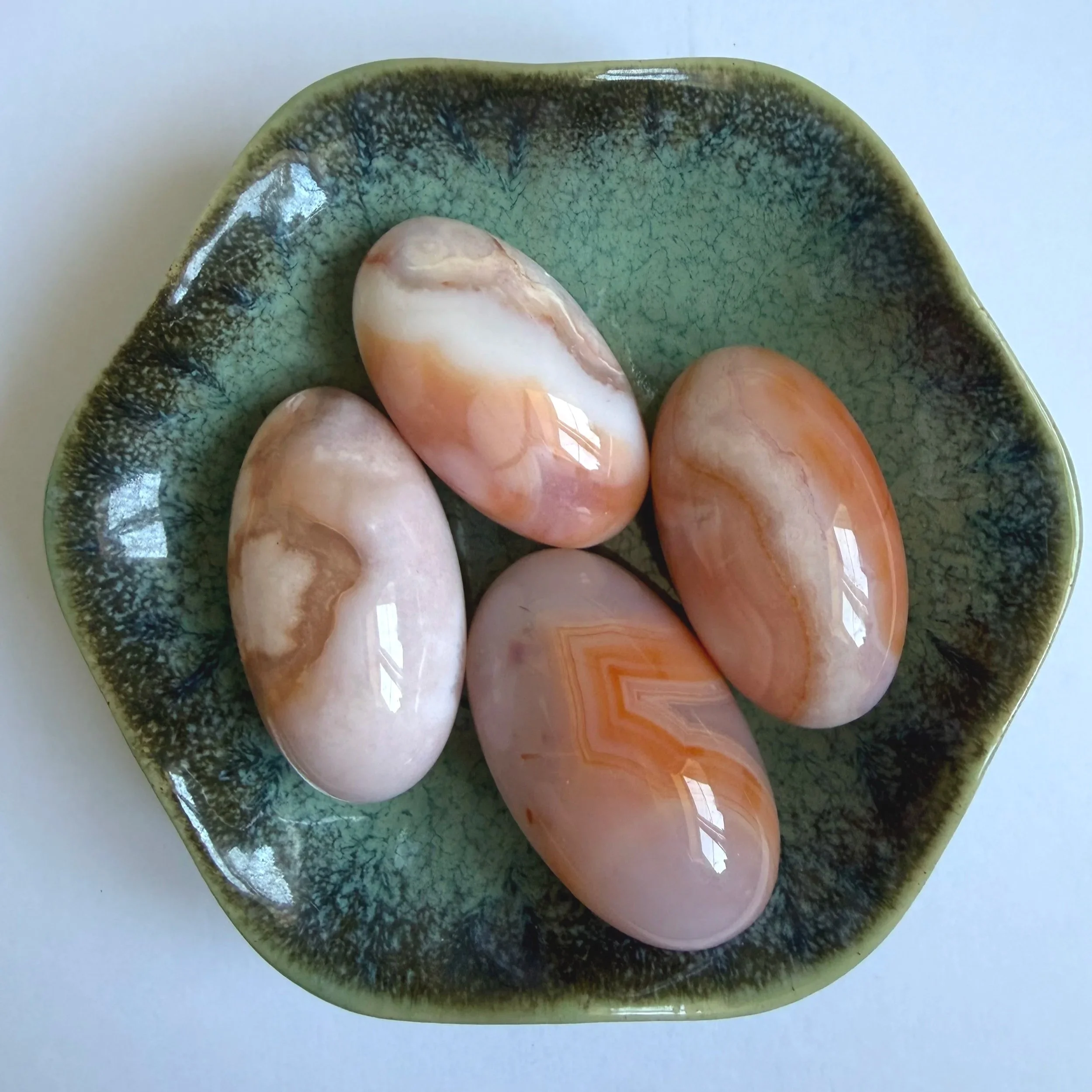Carnelian x Flower Agate Shivas