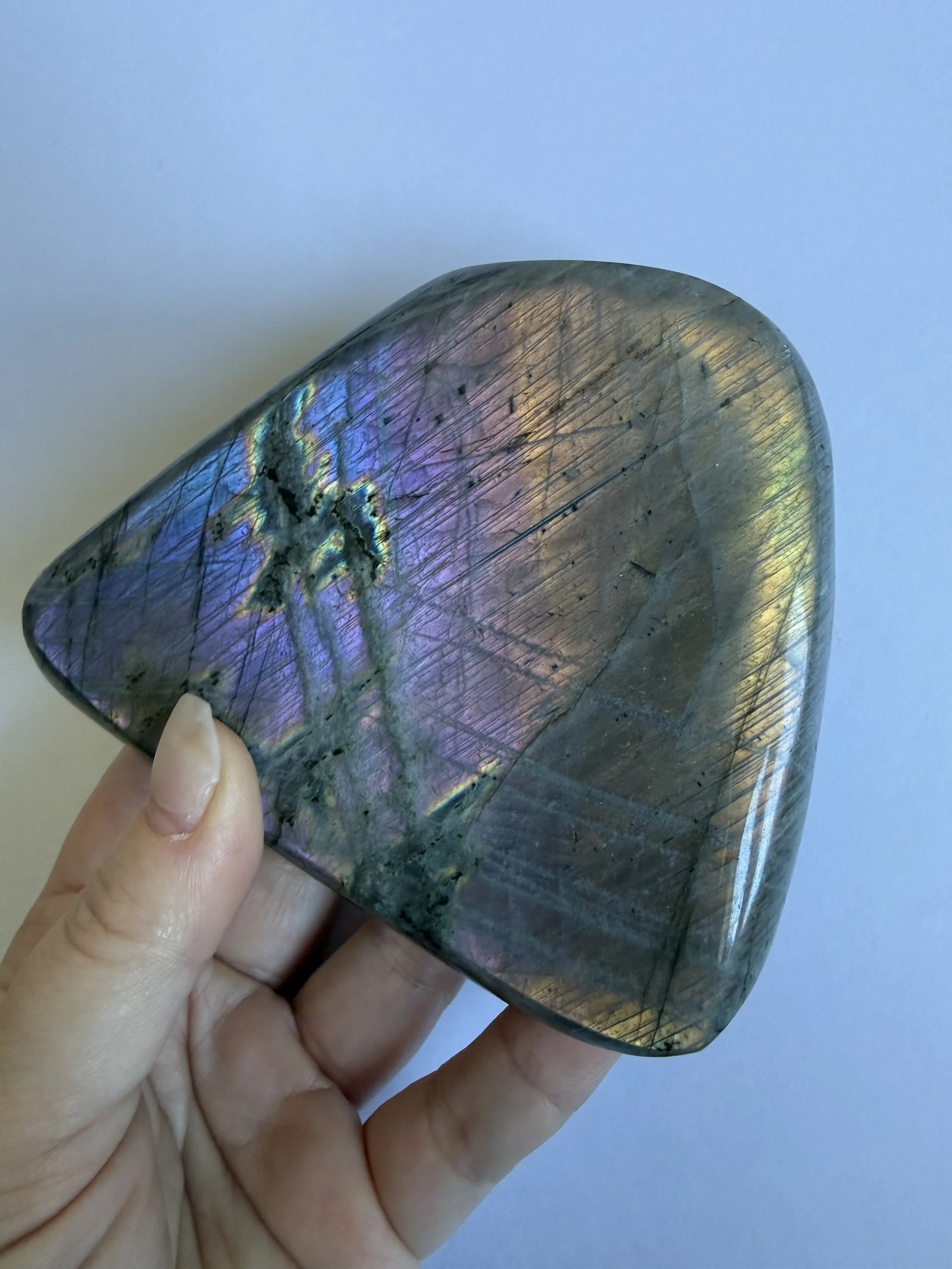 Labradorite Freeform (E) - Rainbow Flash