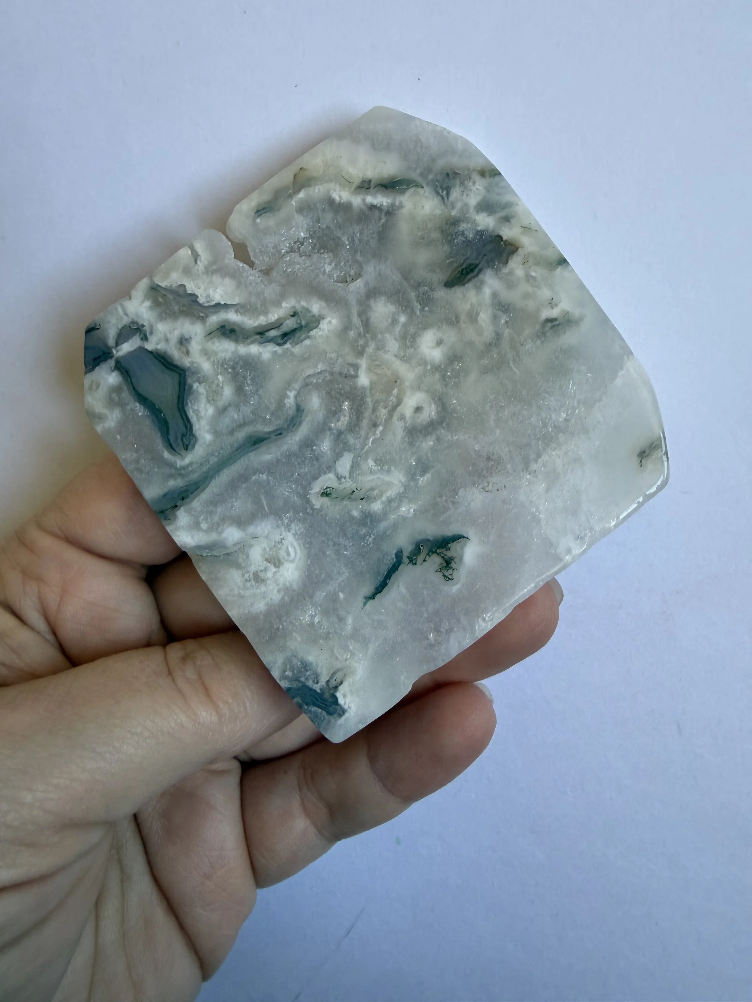 Moss Agate Coaster