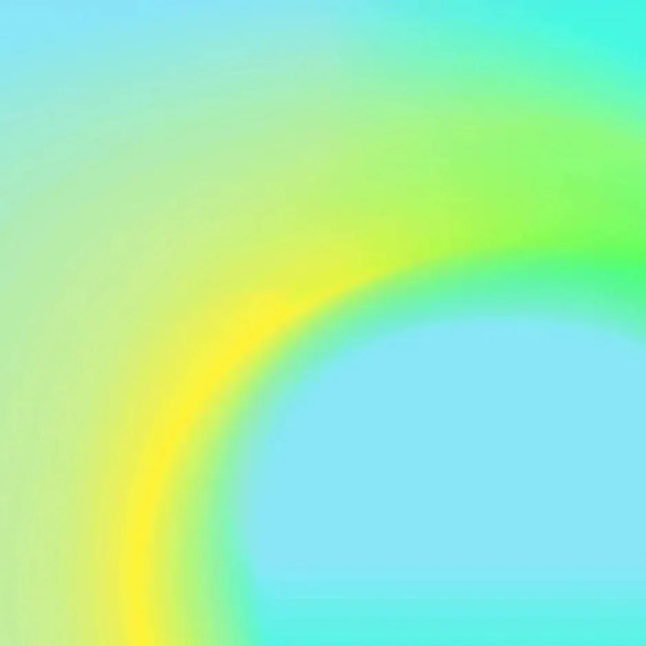 Abstract gradient background with light blue, green, and yellow colors blending smoothly.