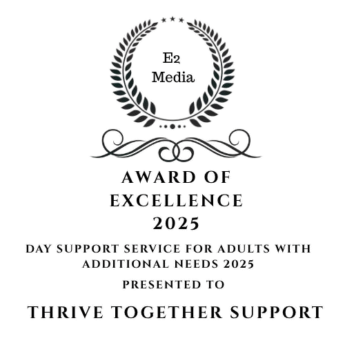 Award certificate with wreath, decorative lines, and text, presented to someone for an achievement.