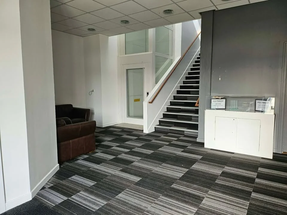 This open and spacious area offers a calm environment for socialising, relaxing, or taking part in group activities. Comfortable seating and a neutral layout create a supportive space where individuals can unwind or connect with others.