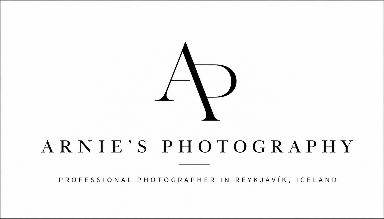 Arnie’s Photography &mdash; Reykjavík Photographer